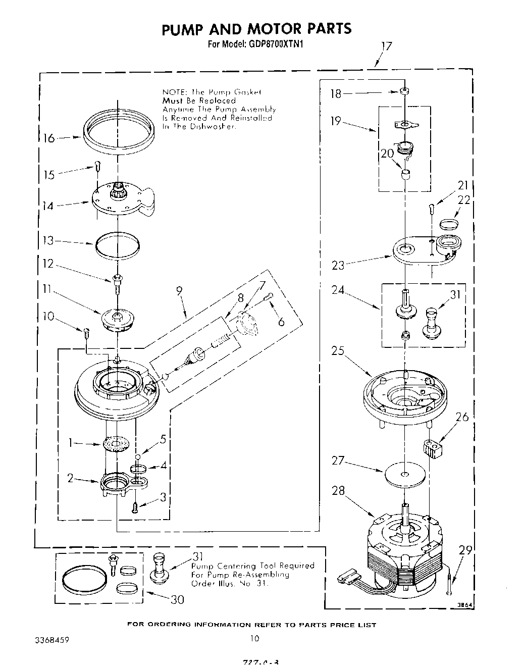 07 - PUMP AND MOTOR