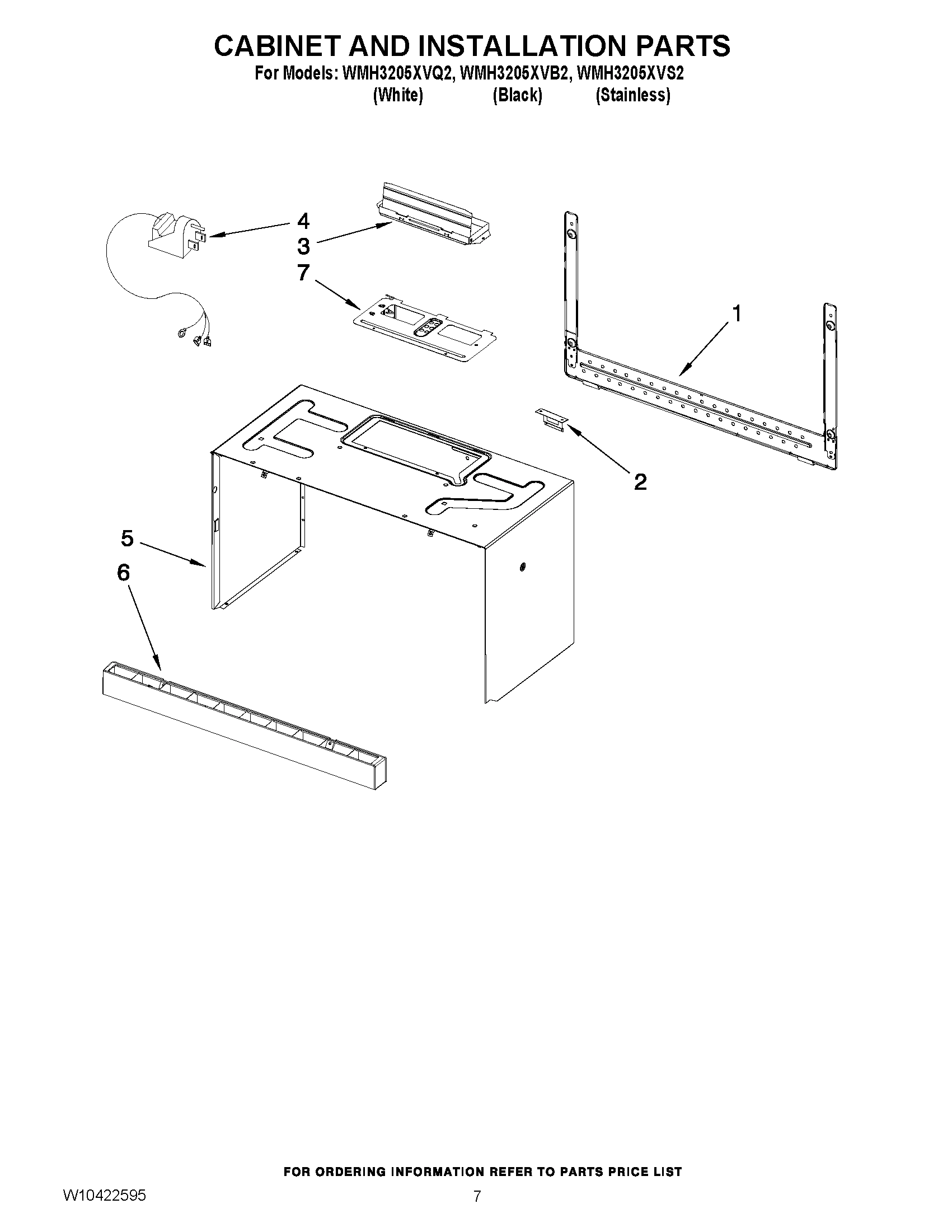 06 - CABINET AND INSTALLATION PARTS