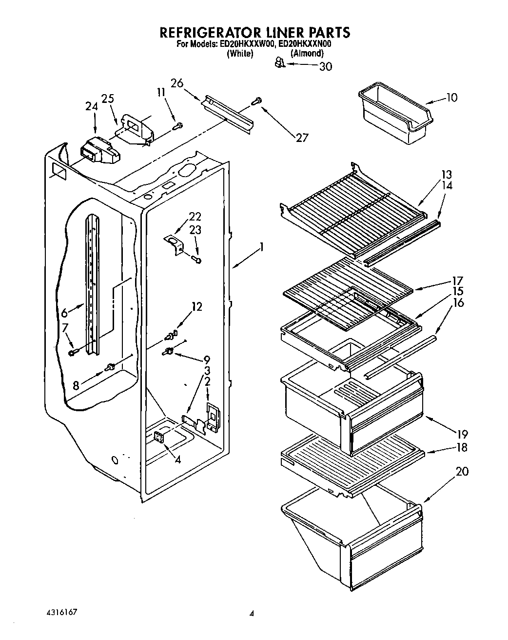 03 - REFRIGERATOR LINER