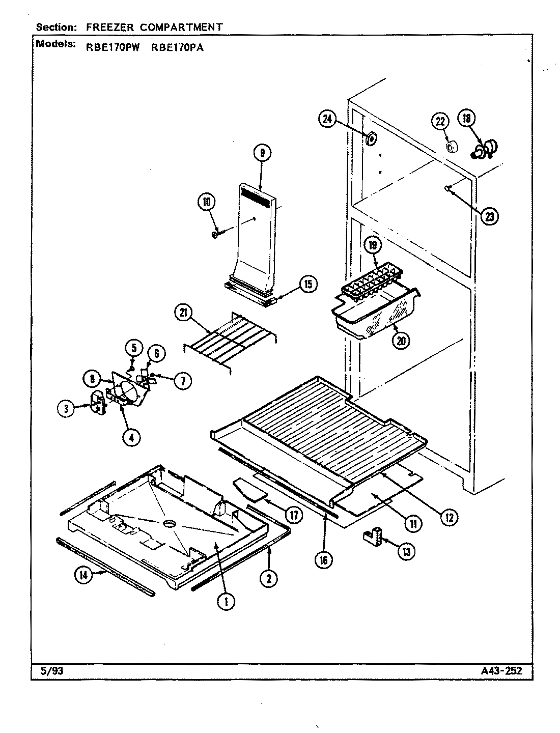 01 - FREEZER COMPARTMENT
