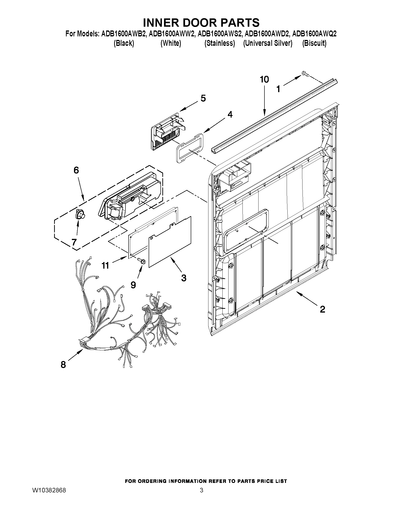 03 - INNER DOOR PARTS