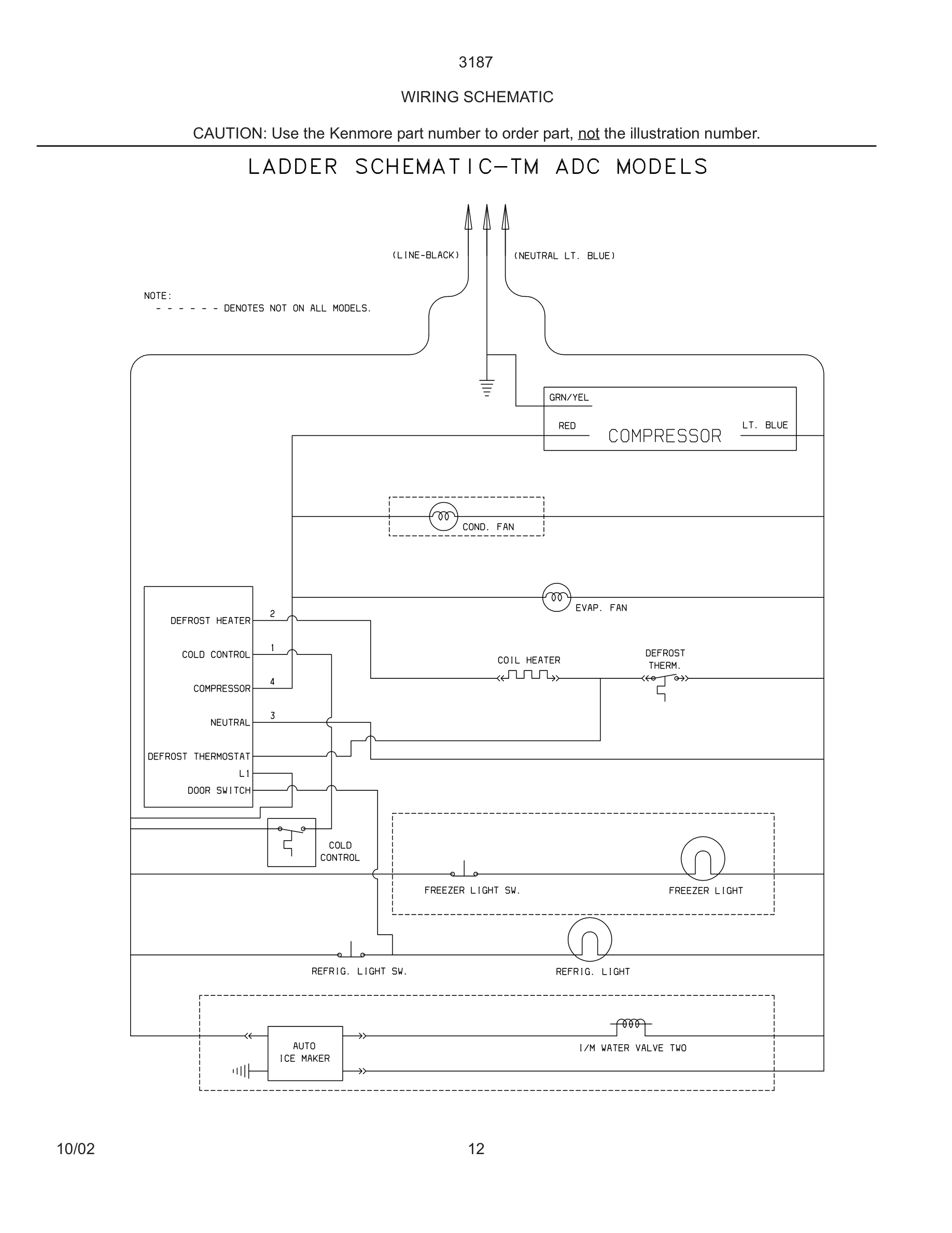 12 - WIRING SCHEMATIC