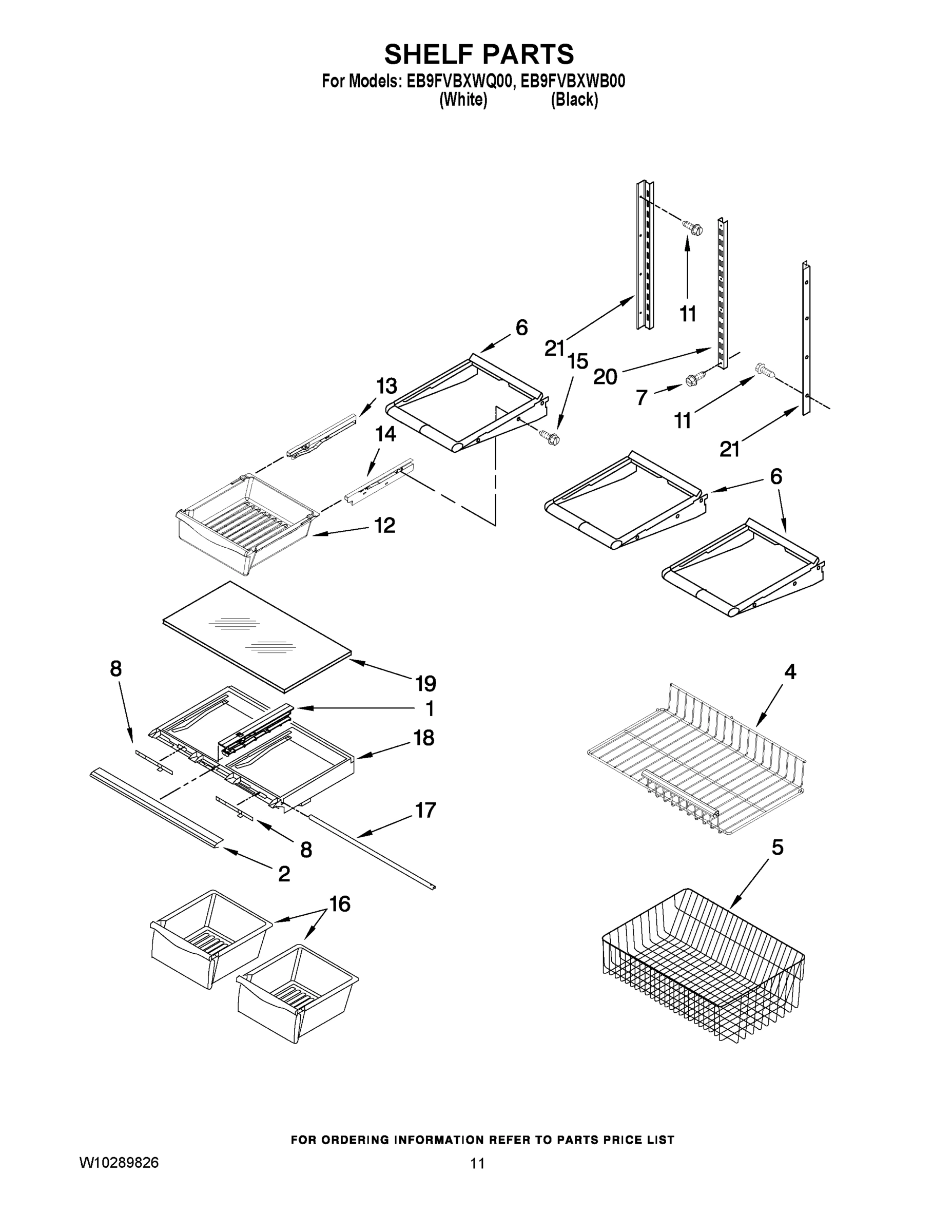 07 - SHELF PARTS