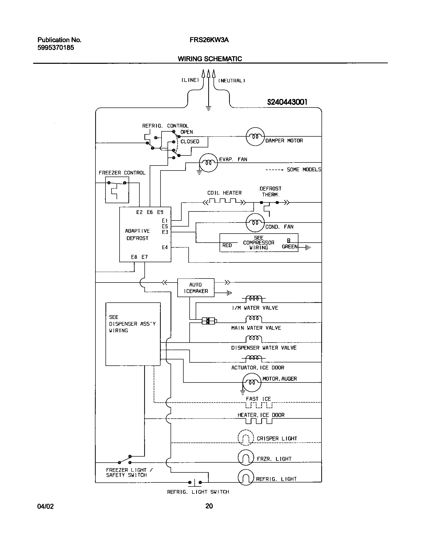 20 - WIRING SCHEMATIC