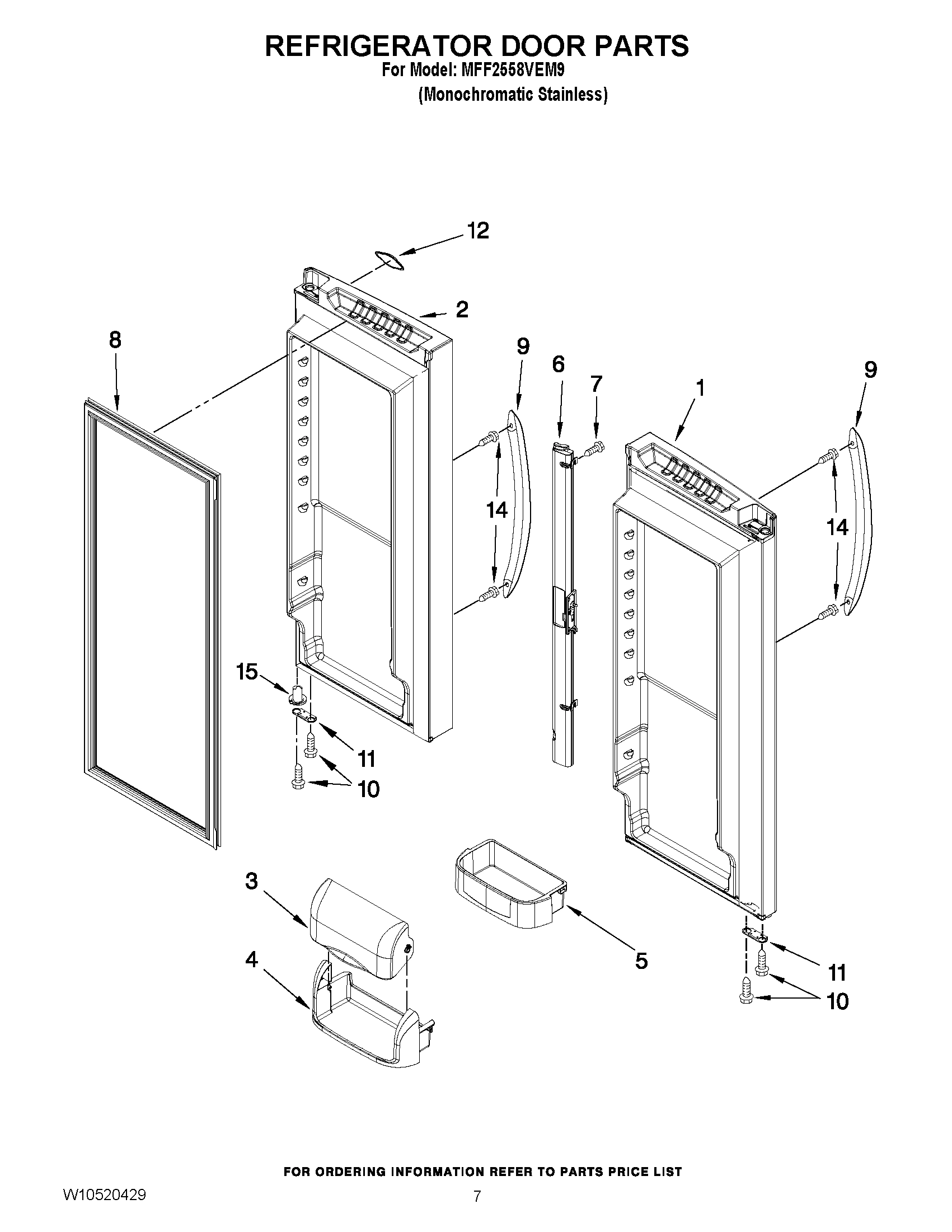 05 - REFRIGERATOR DOOR PARTS