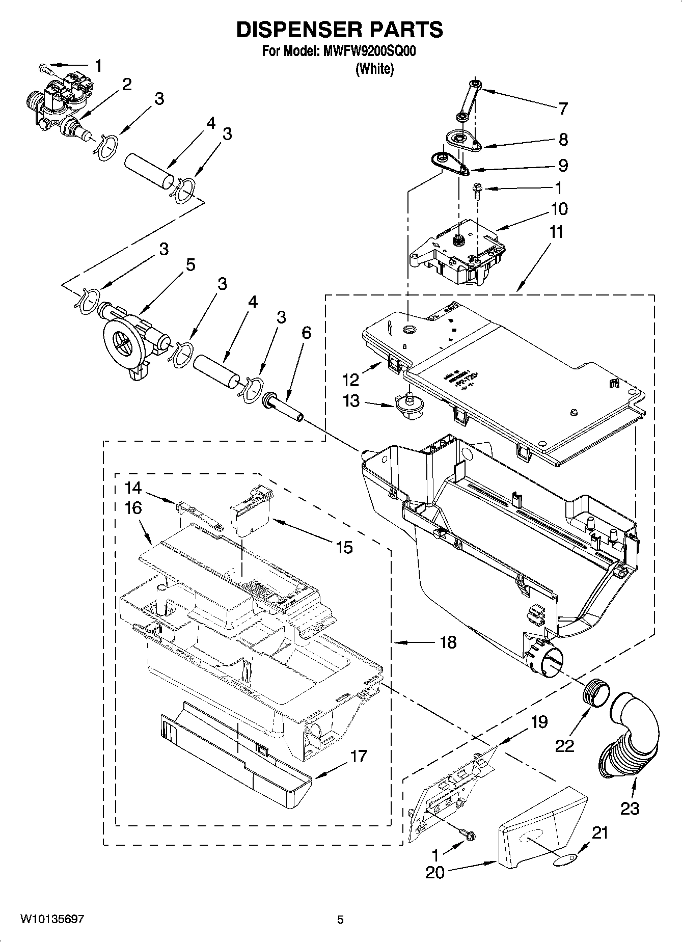 04 - DISPENSER PARTS
