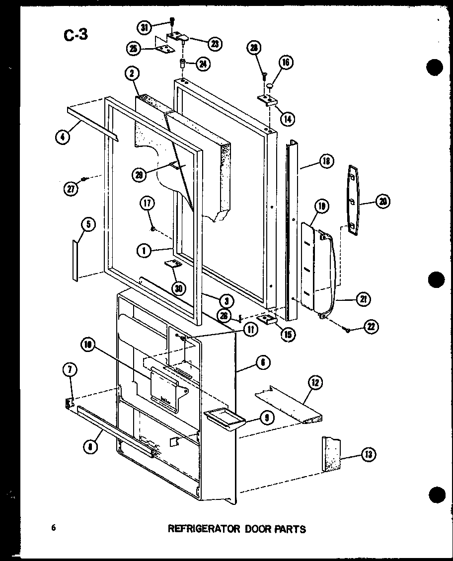 08 - REF DOOR PARTS