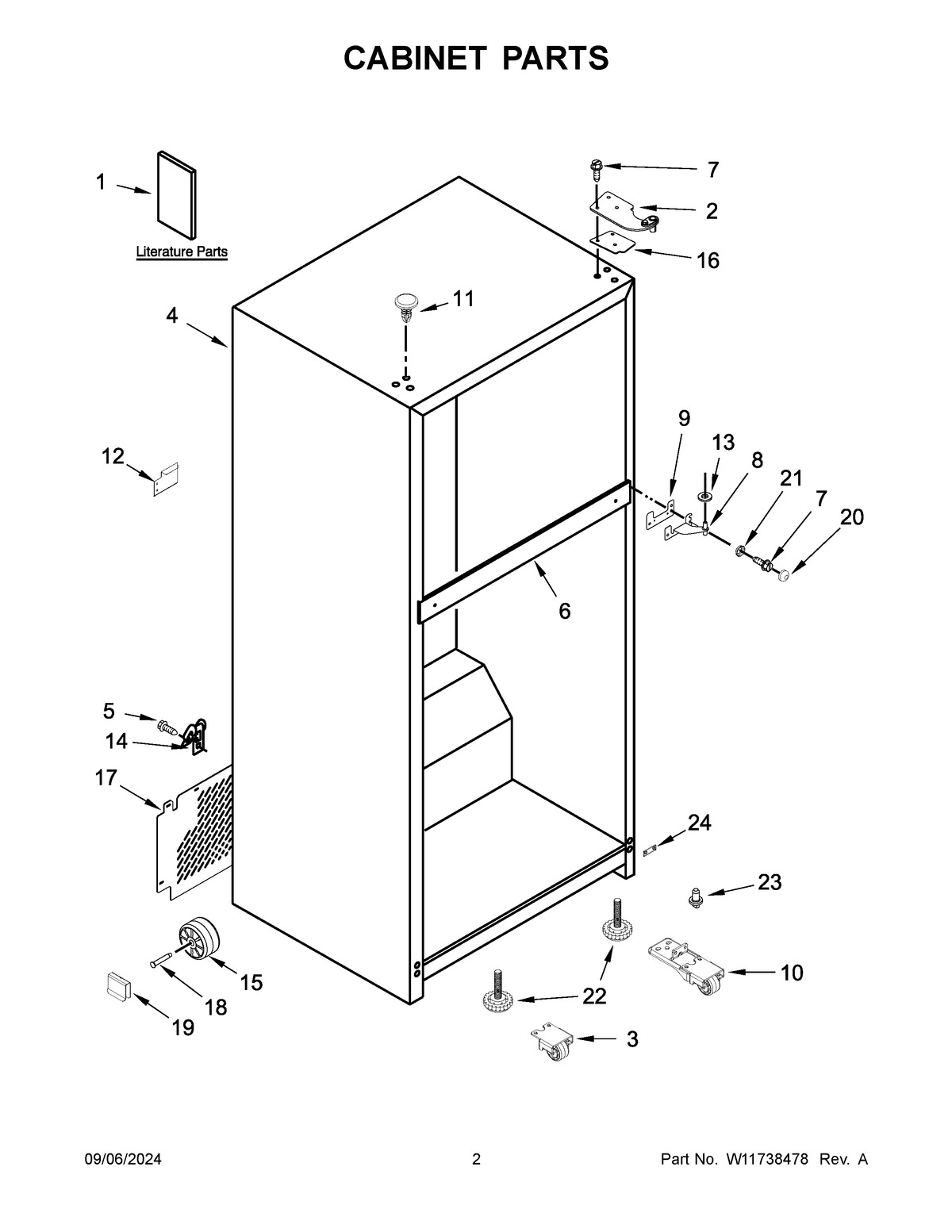 02 - CABINET PARTS