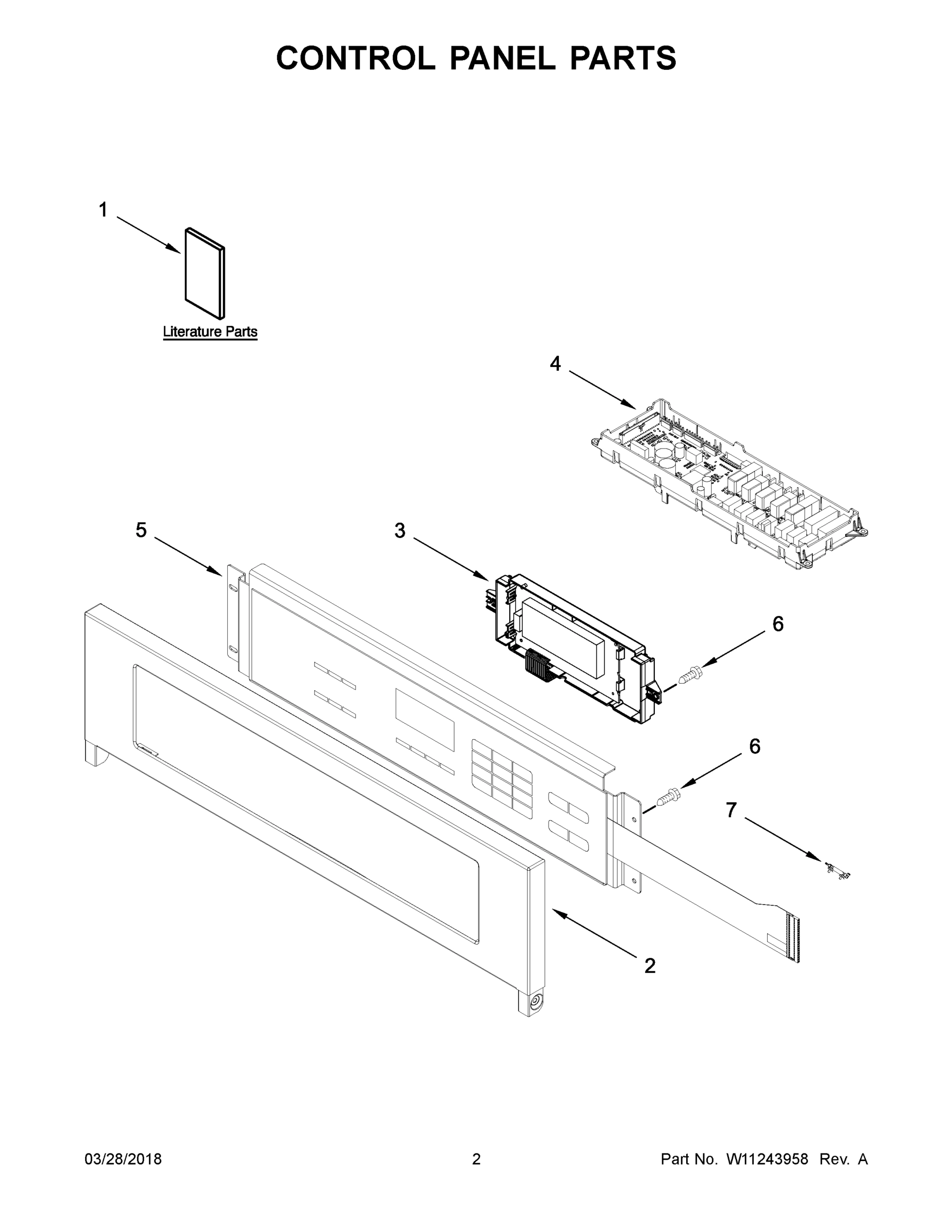 02 - CONTROL PANEL PARTS