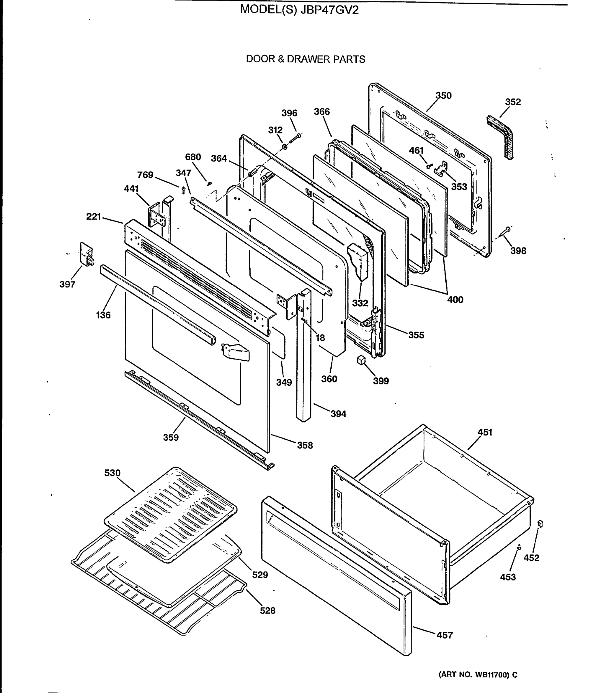 DOOR & DRAWER PARTS