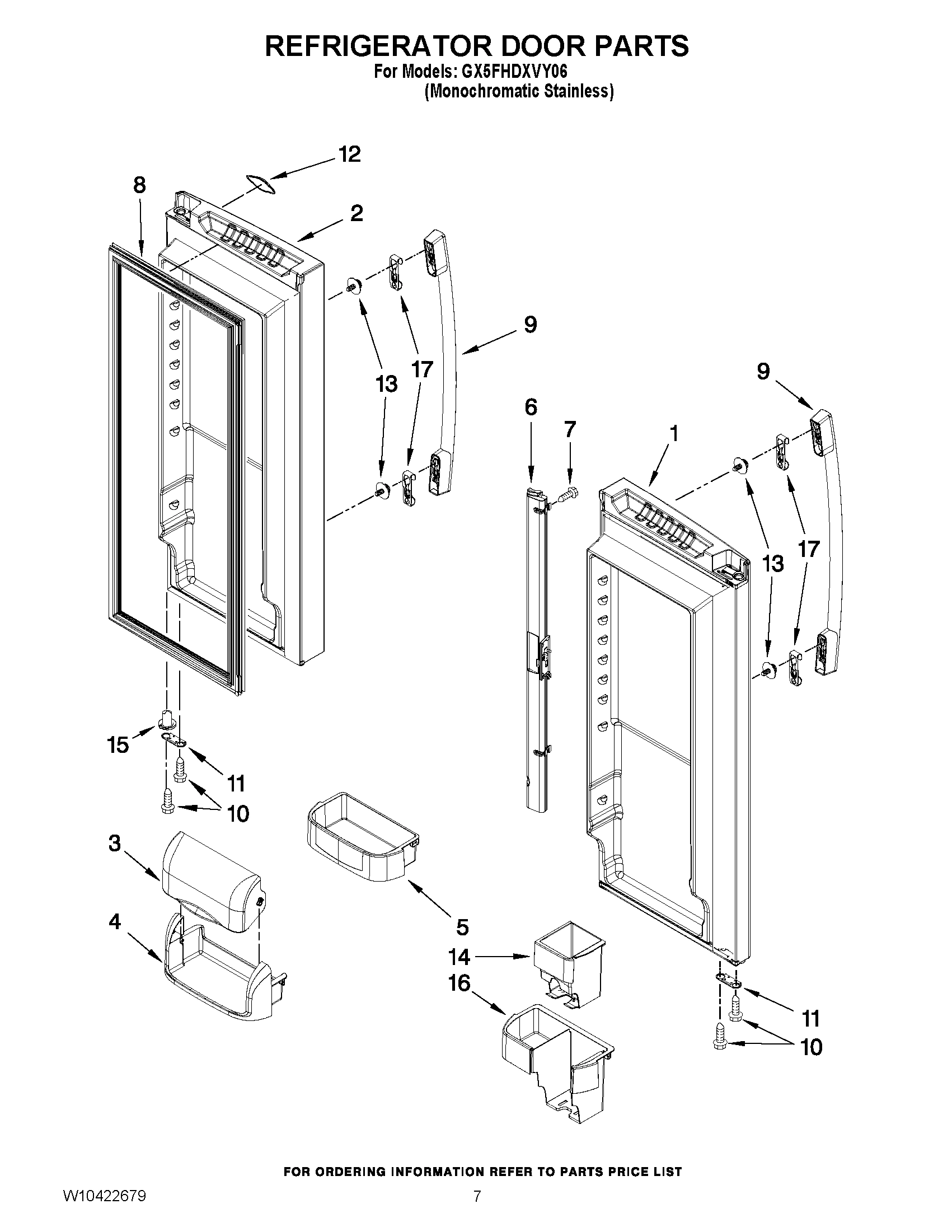 05 - REFRIGERATOR DOOR PARTS