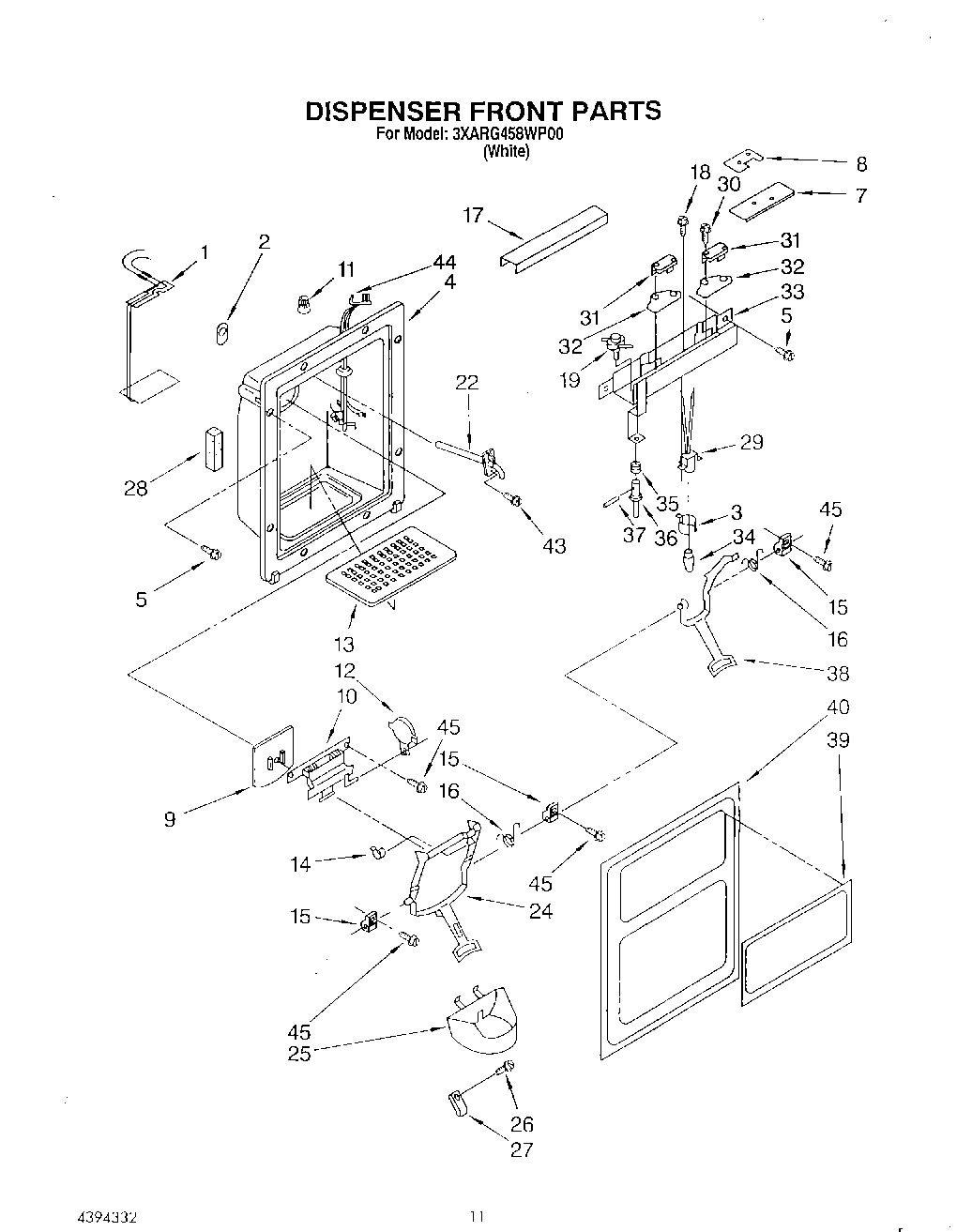 07 - DISPENSER FRONT