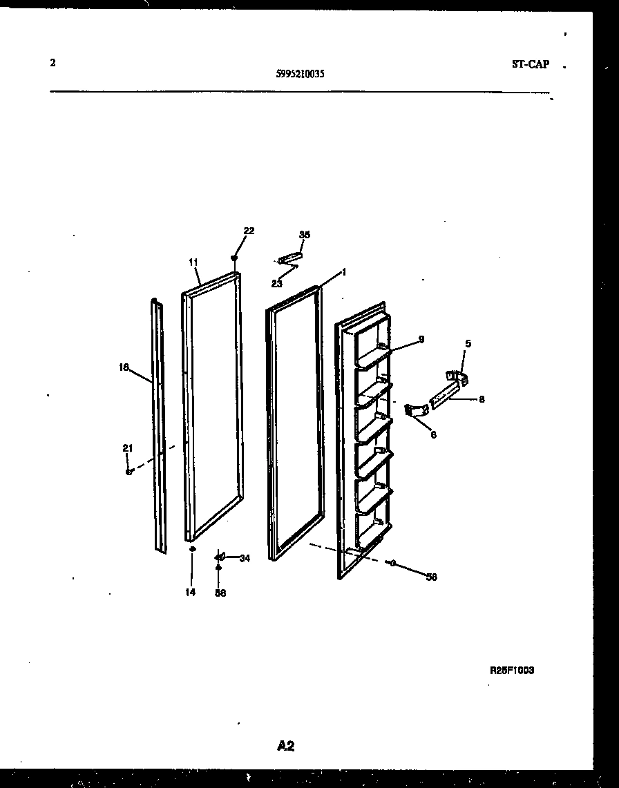 02 - FREEZER DOOR PARTS