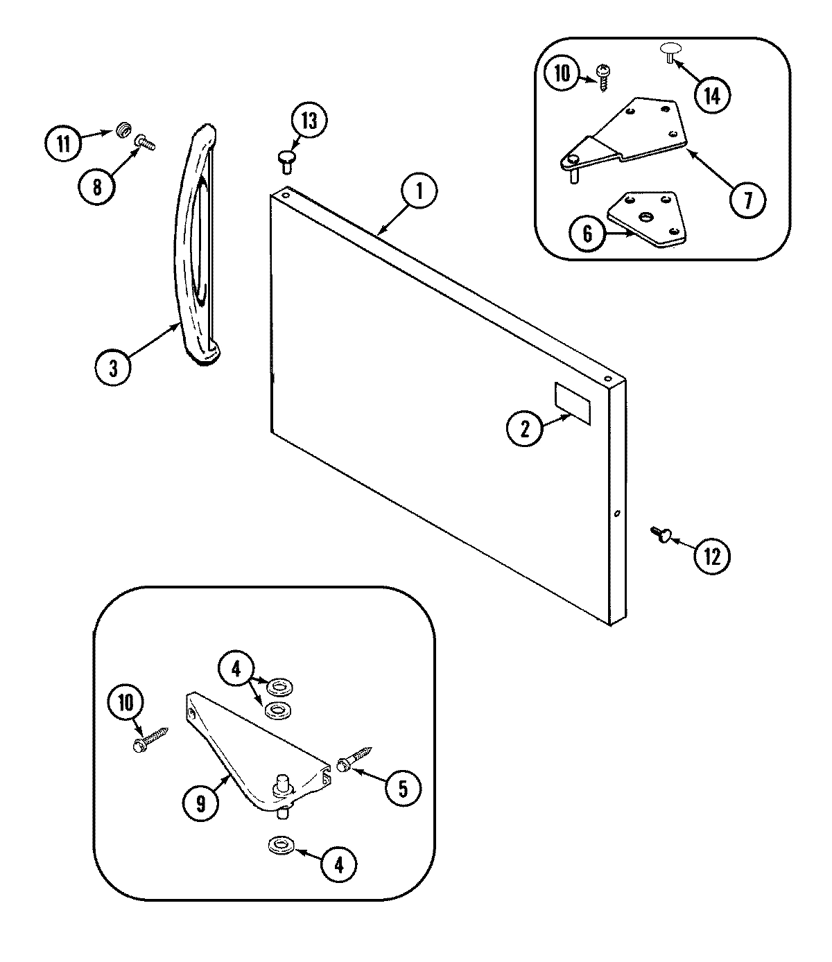 04 - FREEZER OUTER DOOR