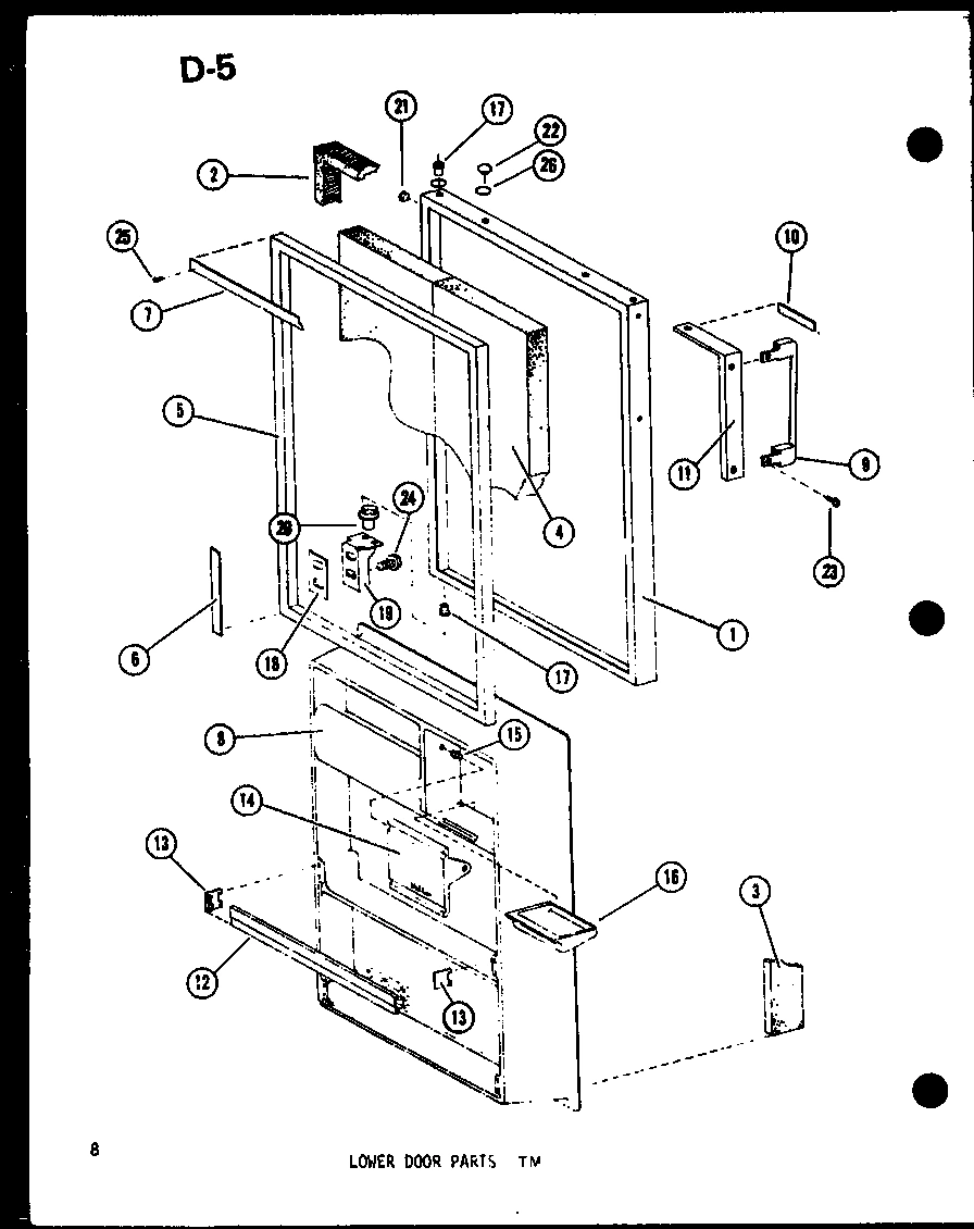 06 - LOWER DOOR PARTS TM