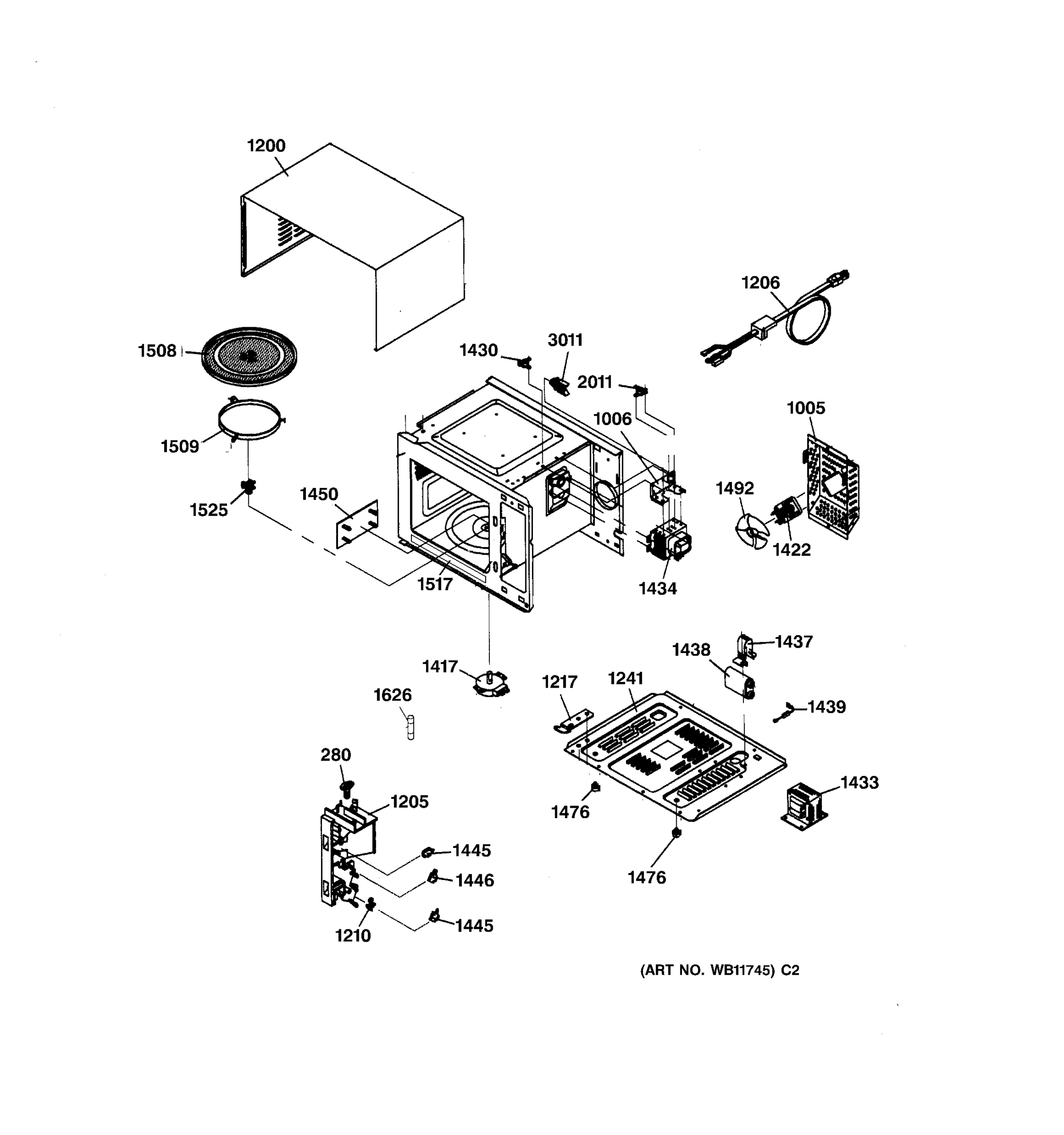 OVEN & CABINET PARTS