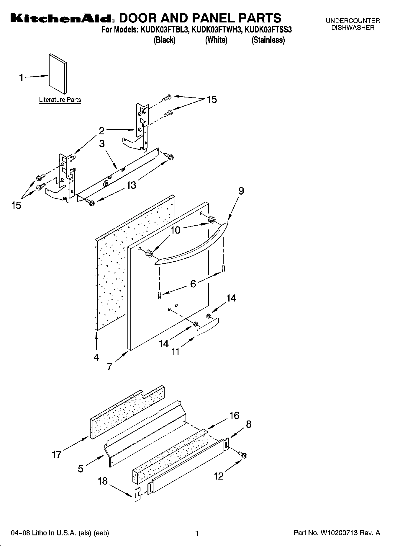 01 - DOOR AND PANEL PARTS
