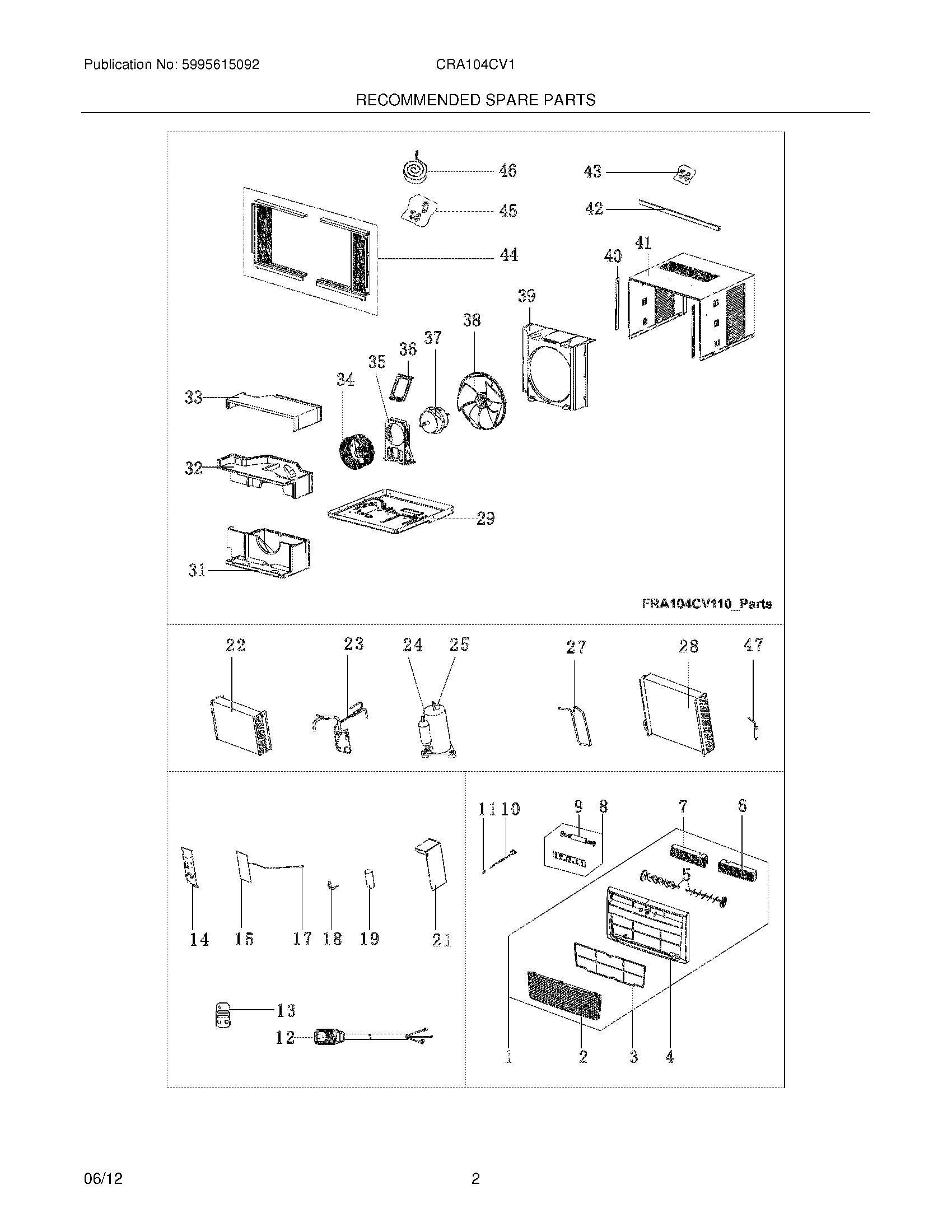 03 - RECOMMENDED SPARE PARTS