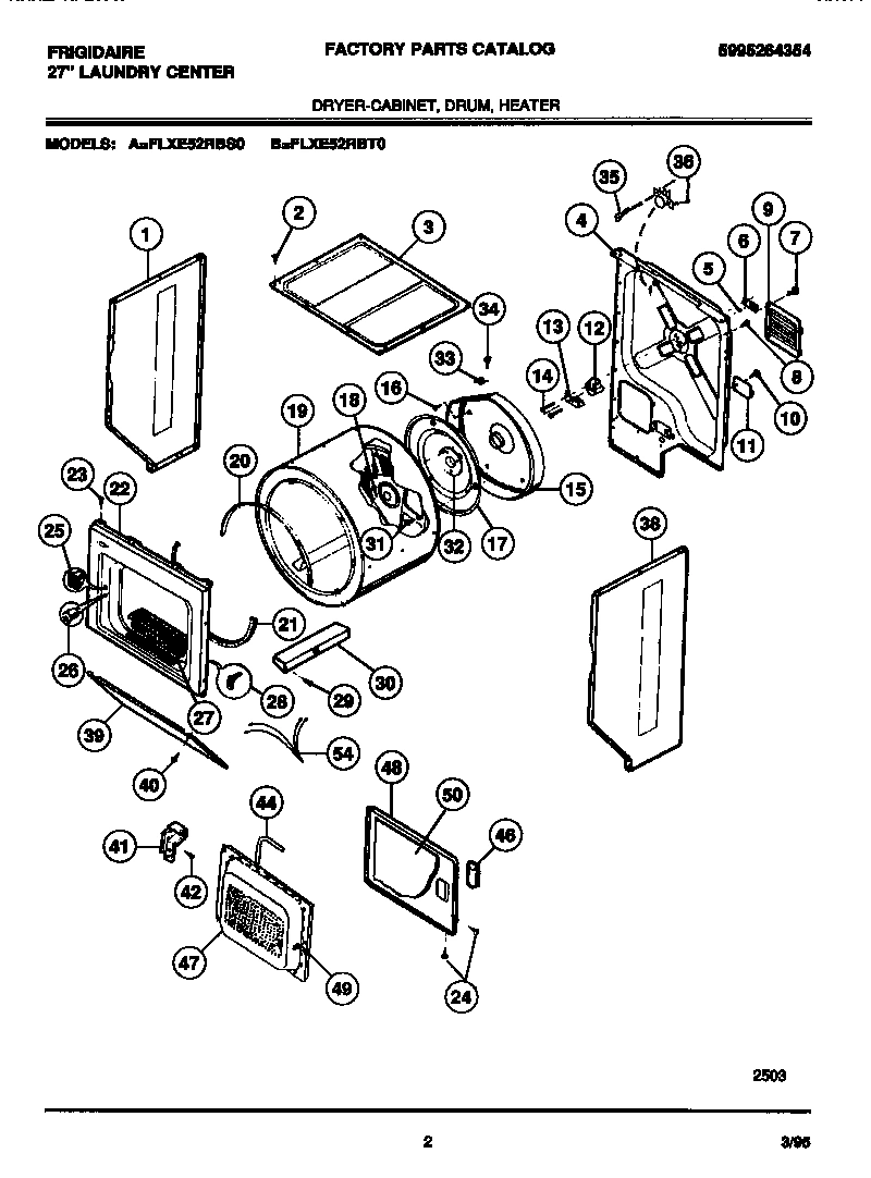 02 - DRYER-CABINET, DRUM, HEATER