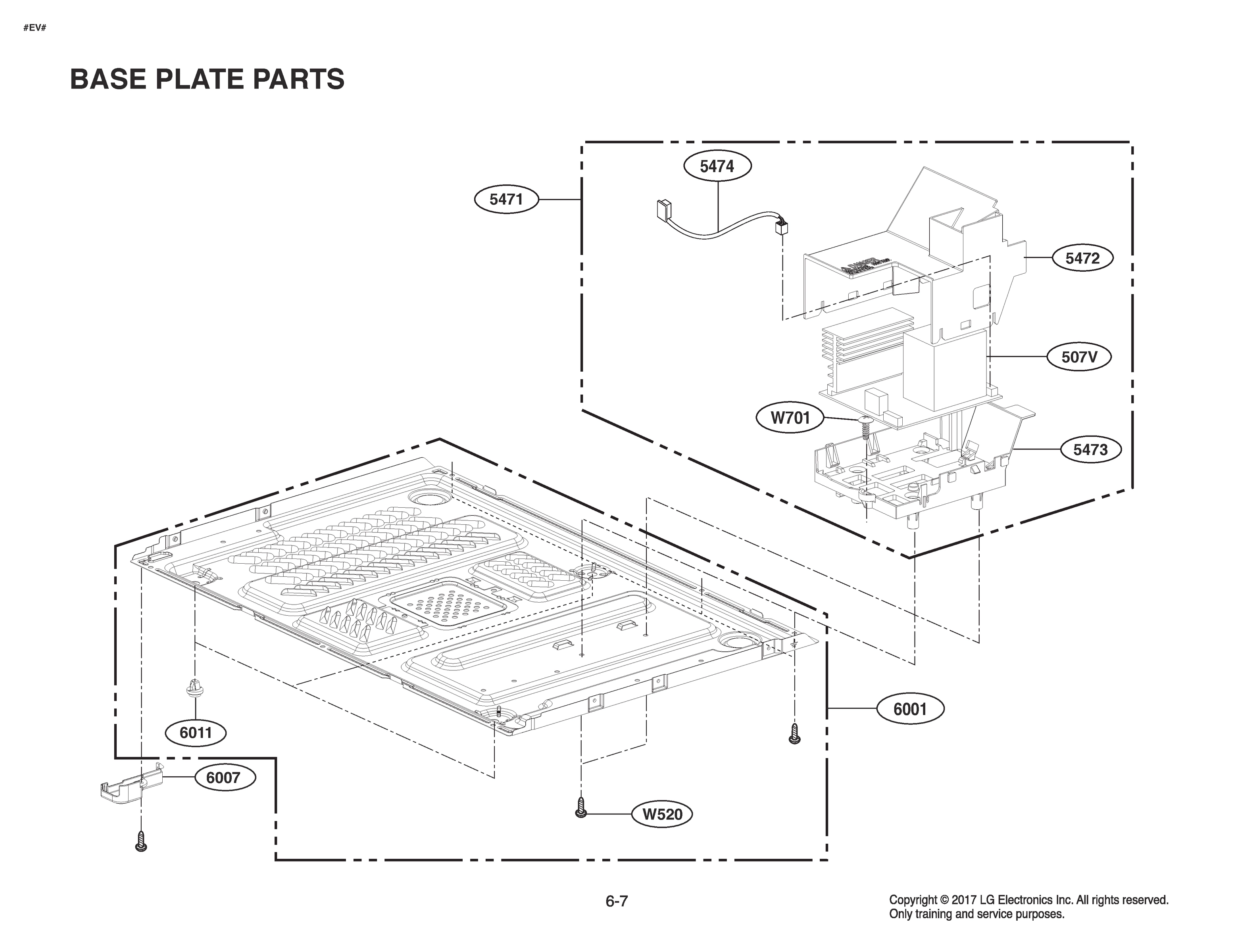 BASE PLATE PARTS