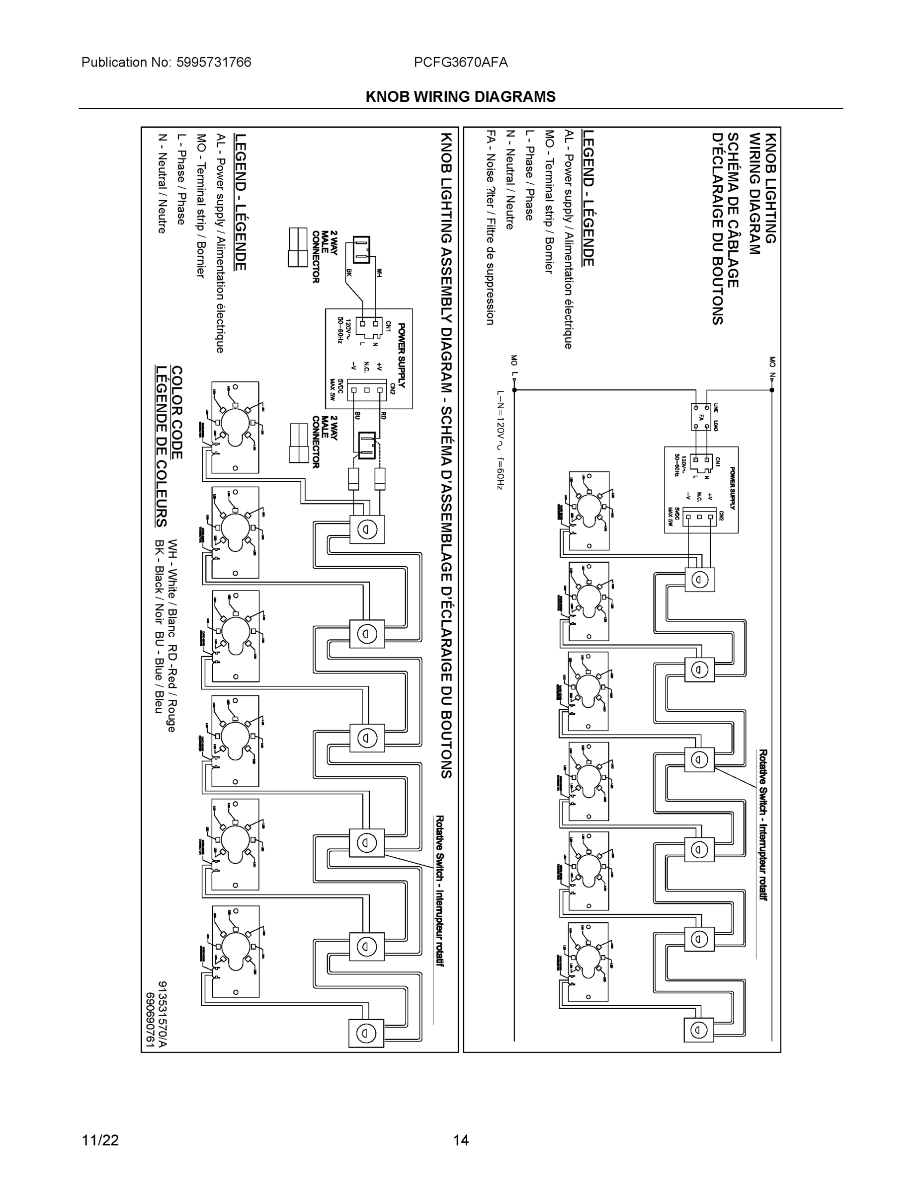 08 - KNOB WIRING DIAGRAMS