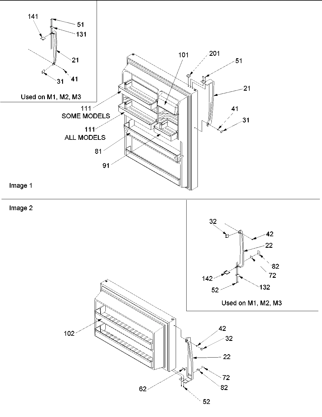 03 - Door Handles & Door Shelves