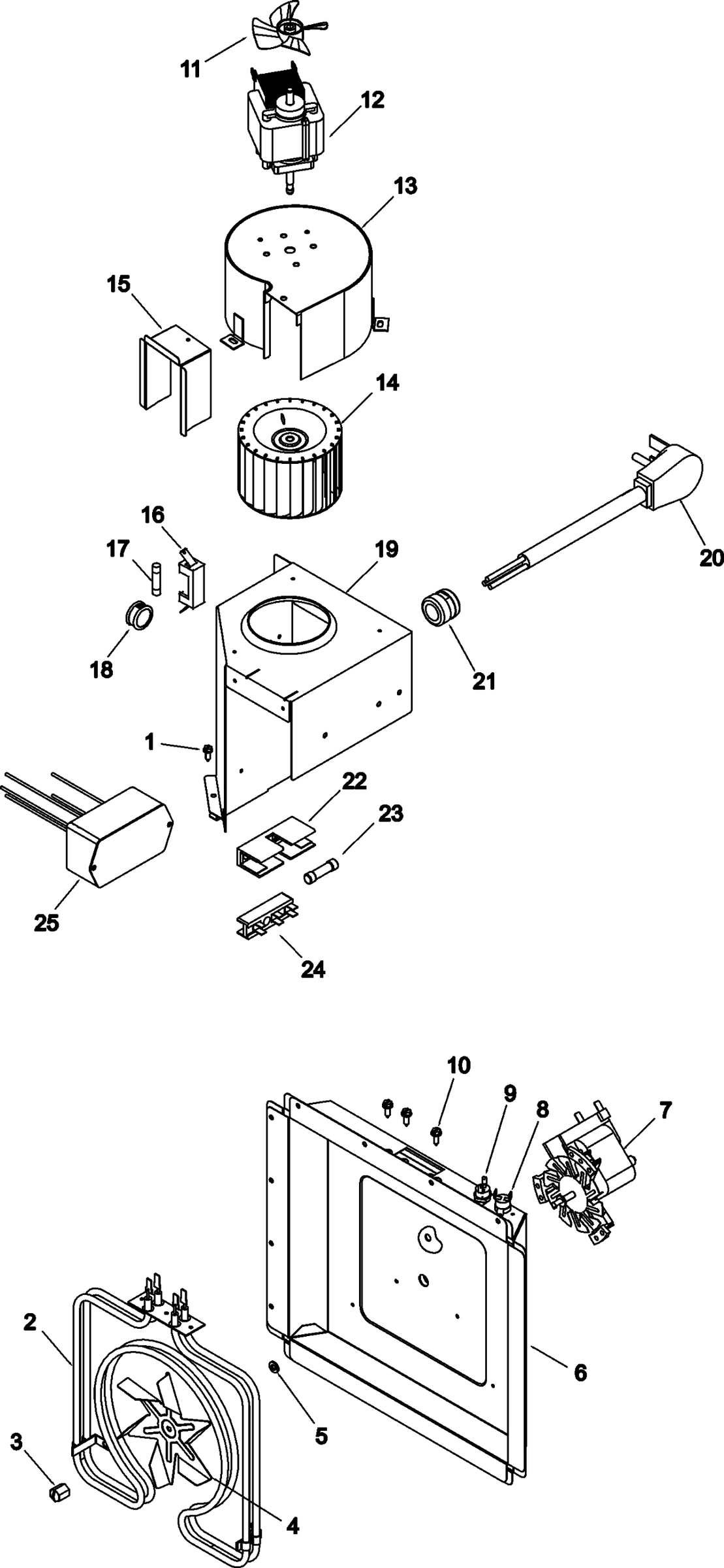 FUSES, BLOWER, HEATER BOX,