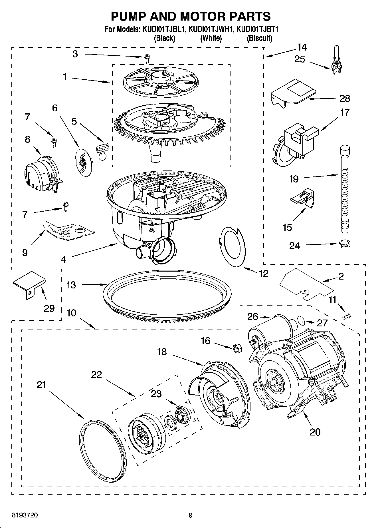 08 - PUMP AND MOTOR PARTS
