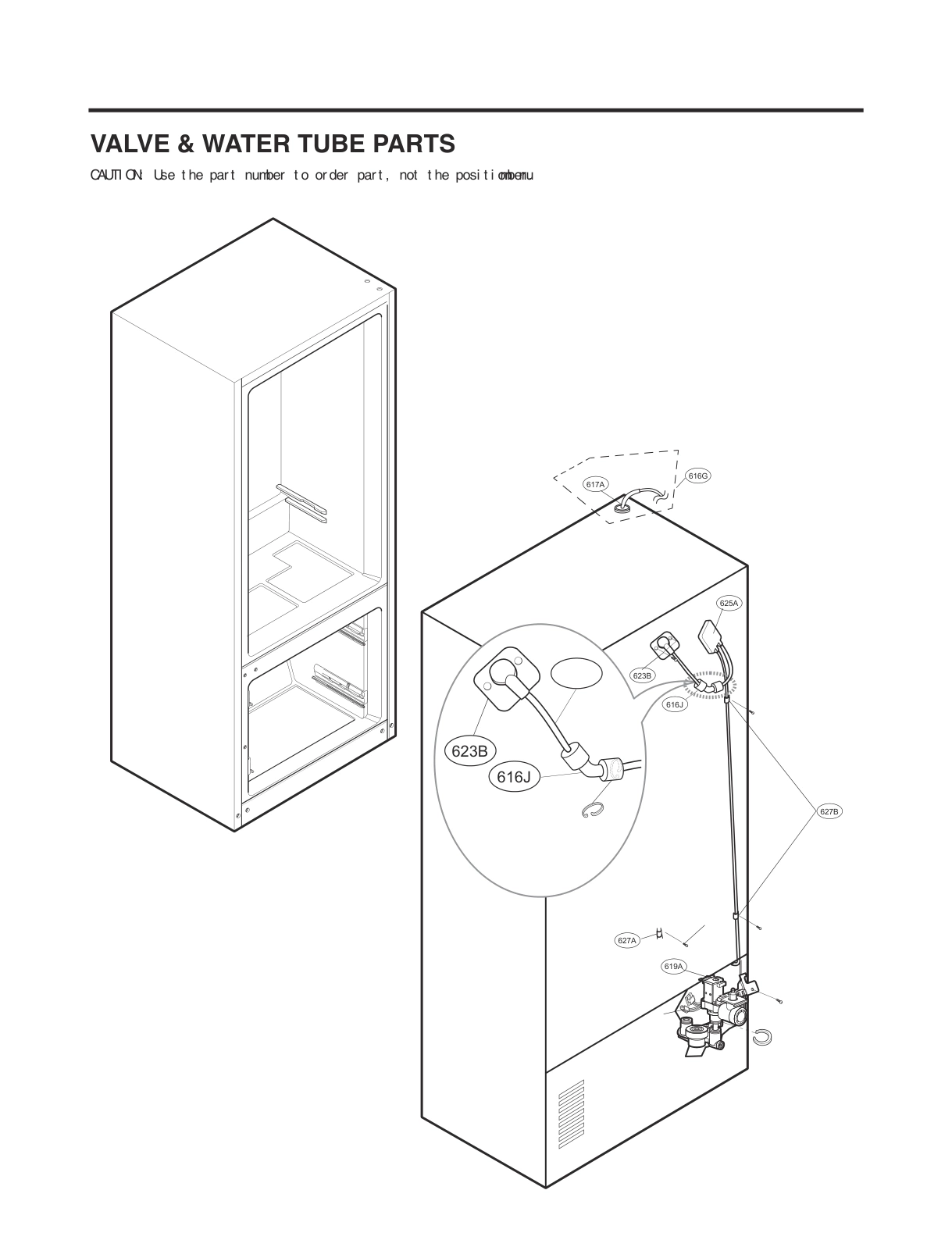 VALVE & WATER TUBE PARTS