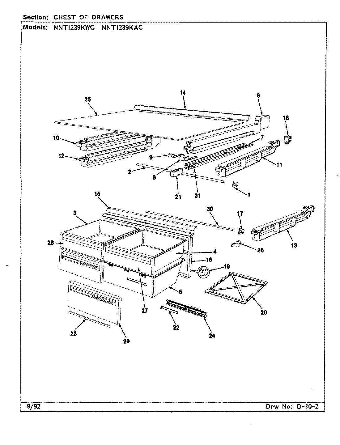 01 - CHEST OF DRAWERS