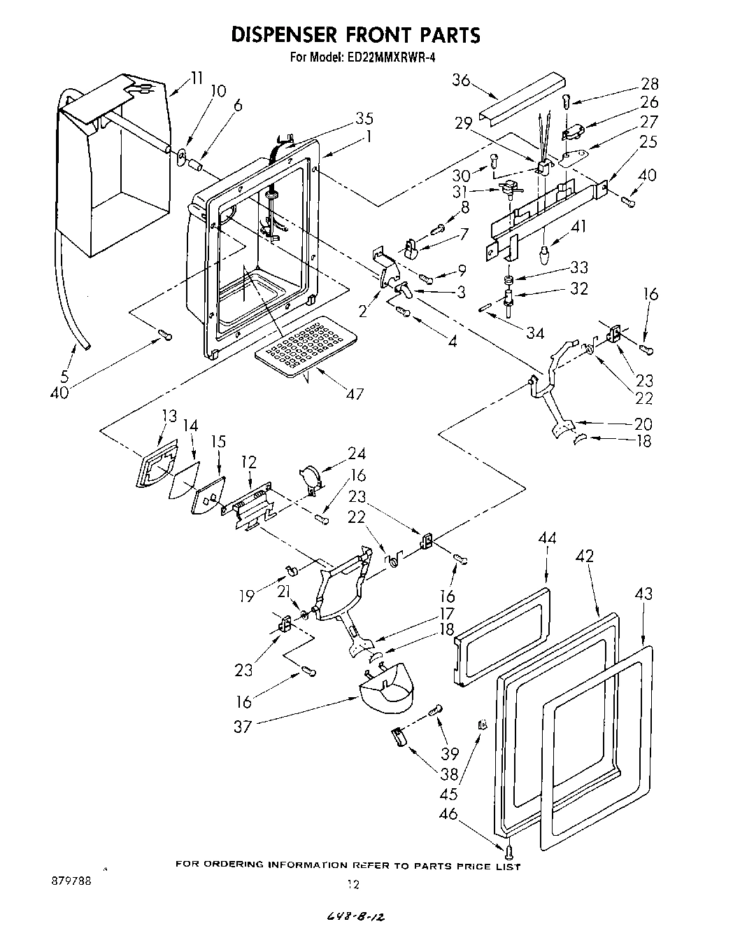 07 - DISPENSER FRONT