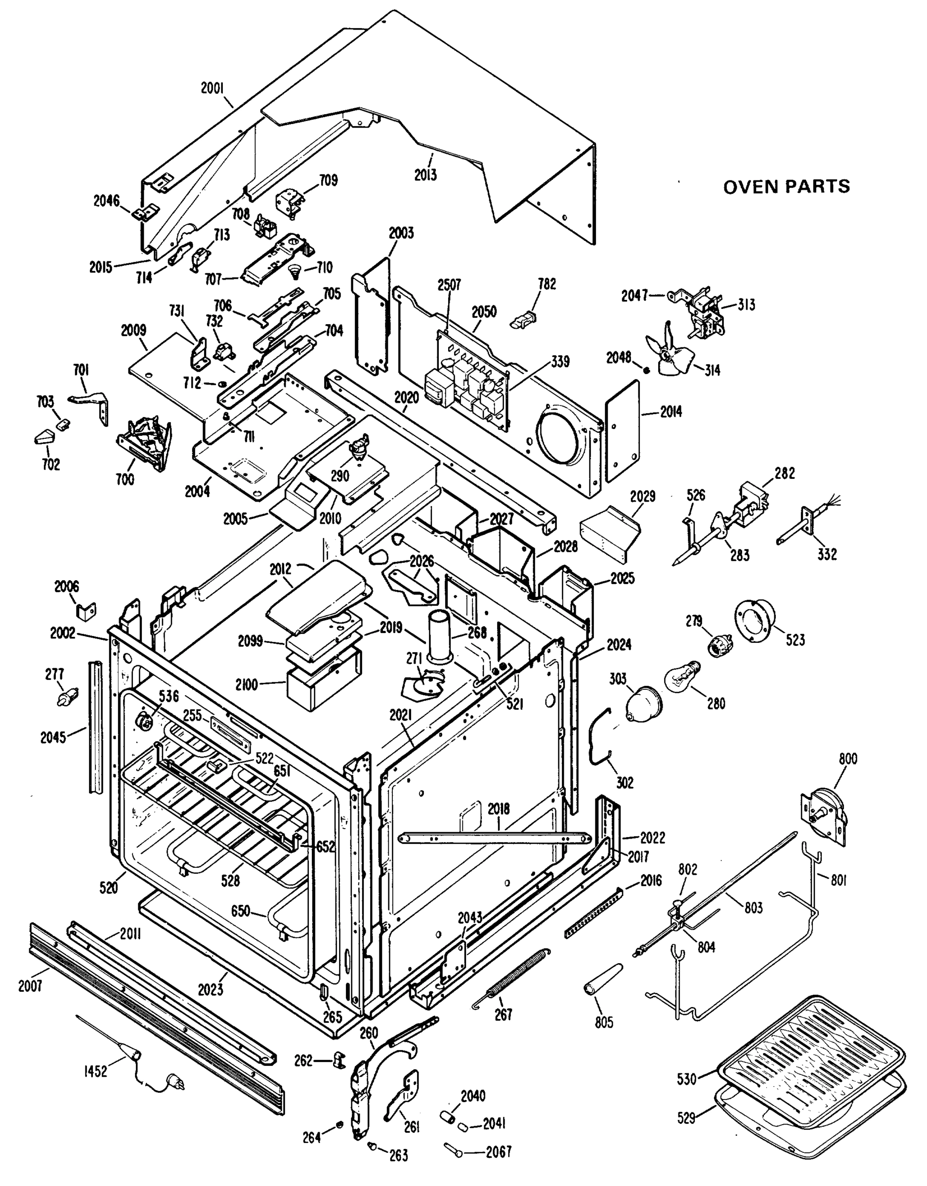 OVEN PARTS