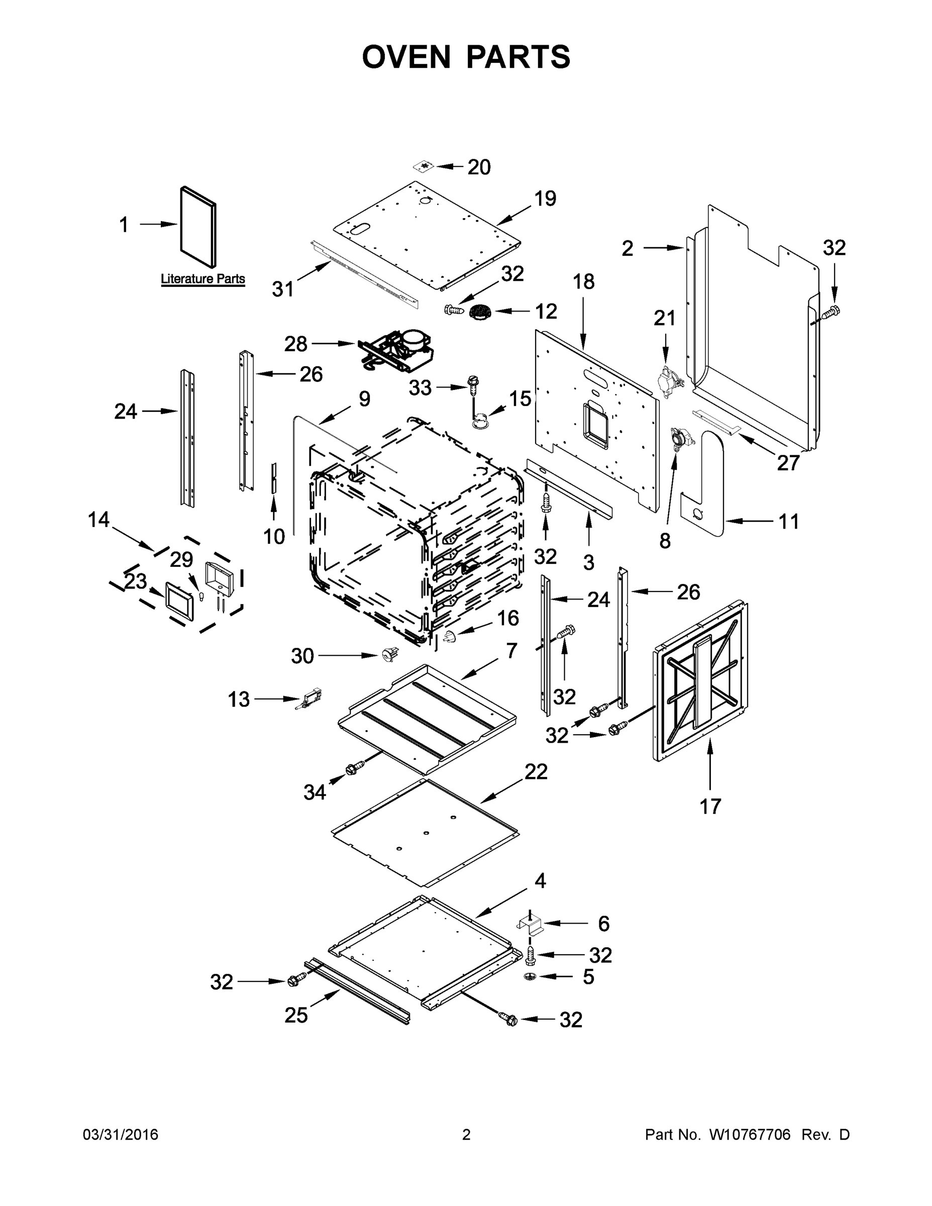 02 - OVEN PARTS