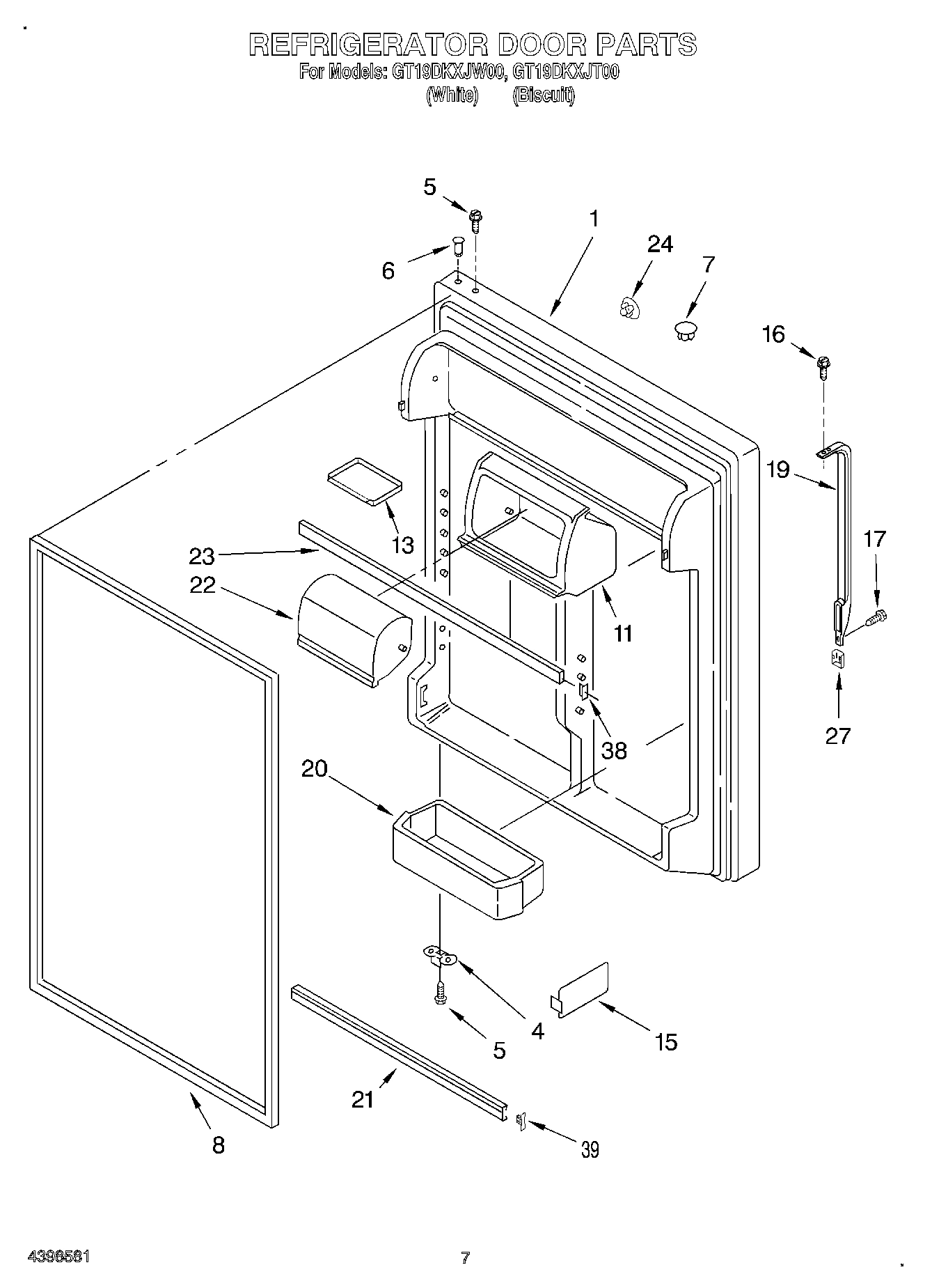 04 - REFRIGERATOR DOOR