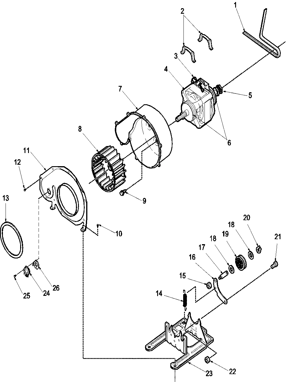 07 - MOTOR AND FAN ASSEMBLIES