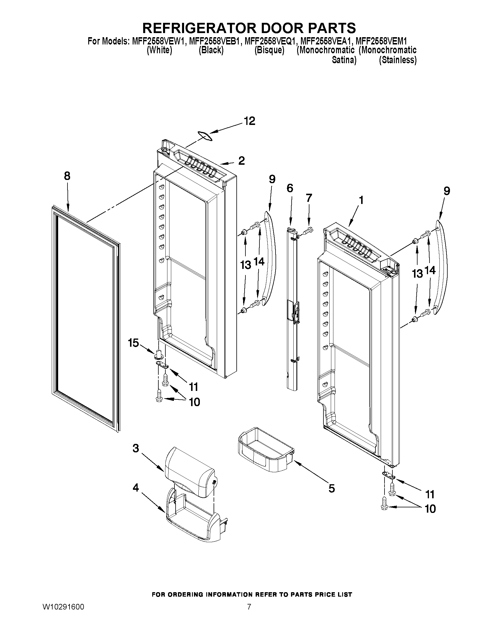 05 - REFRIGERATOR DOOR PARTS
