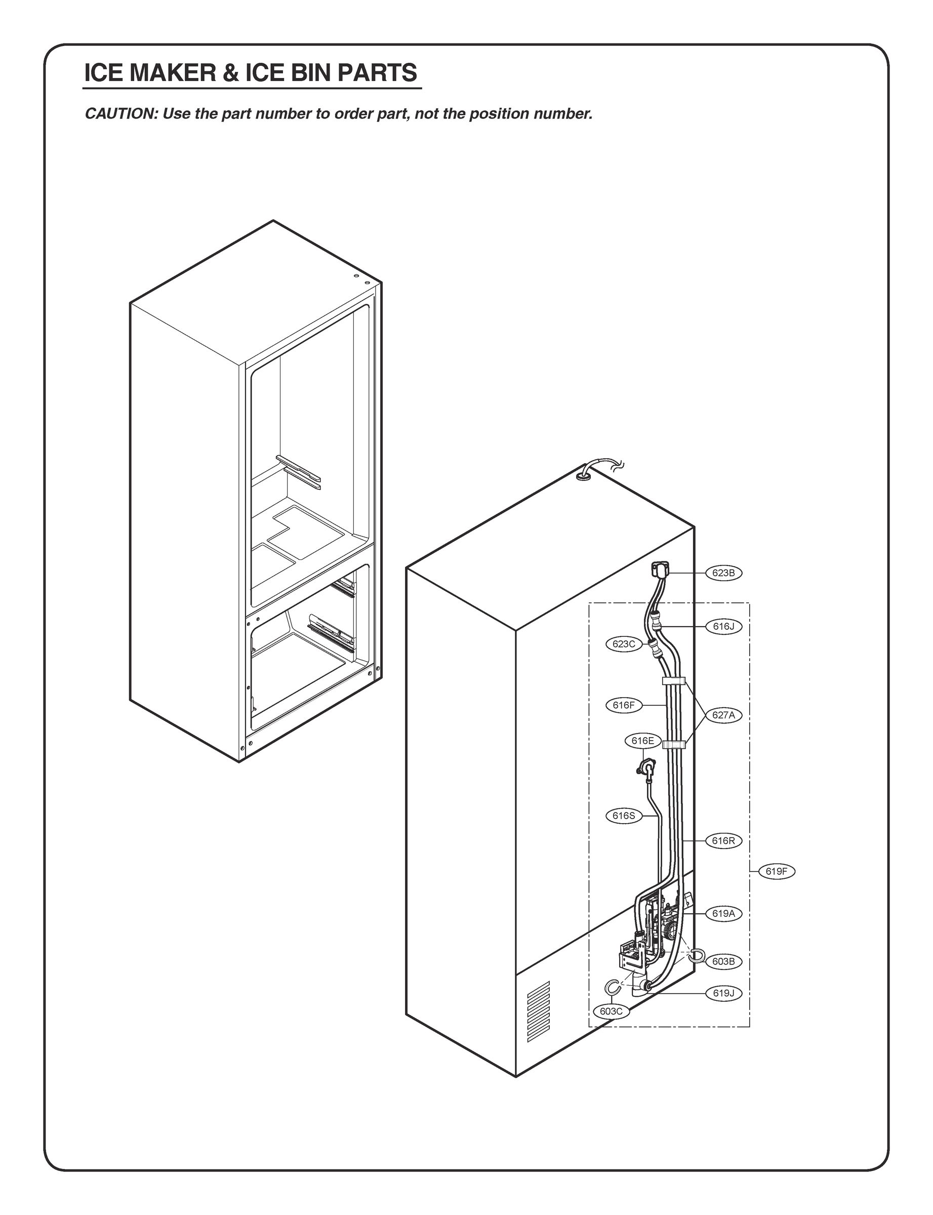 ICEMAKER & ICE BIN PARTS