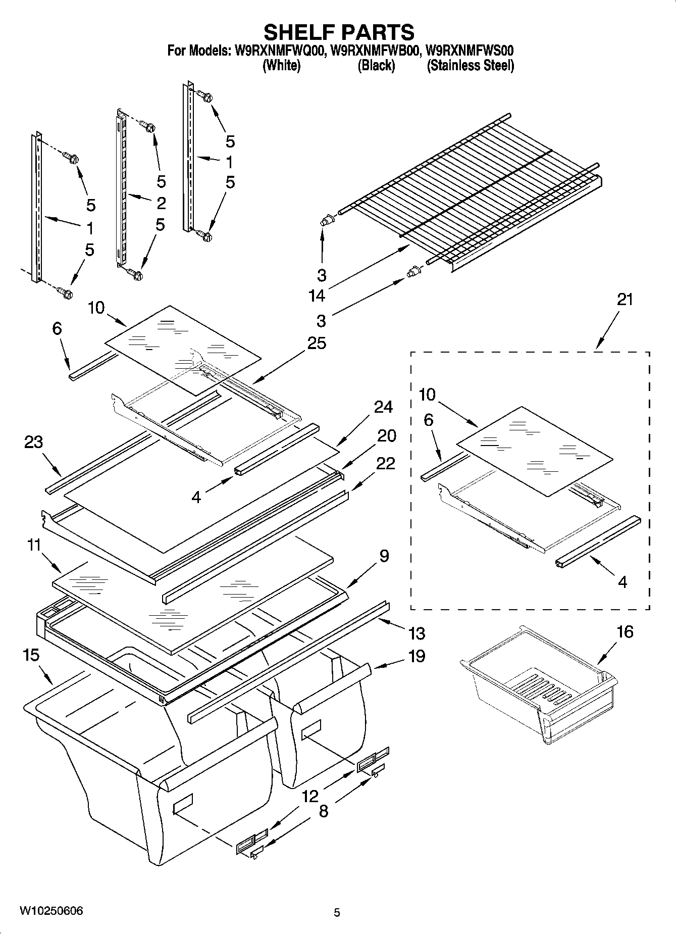 03 - SHELF PARTS