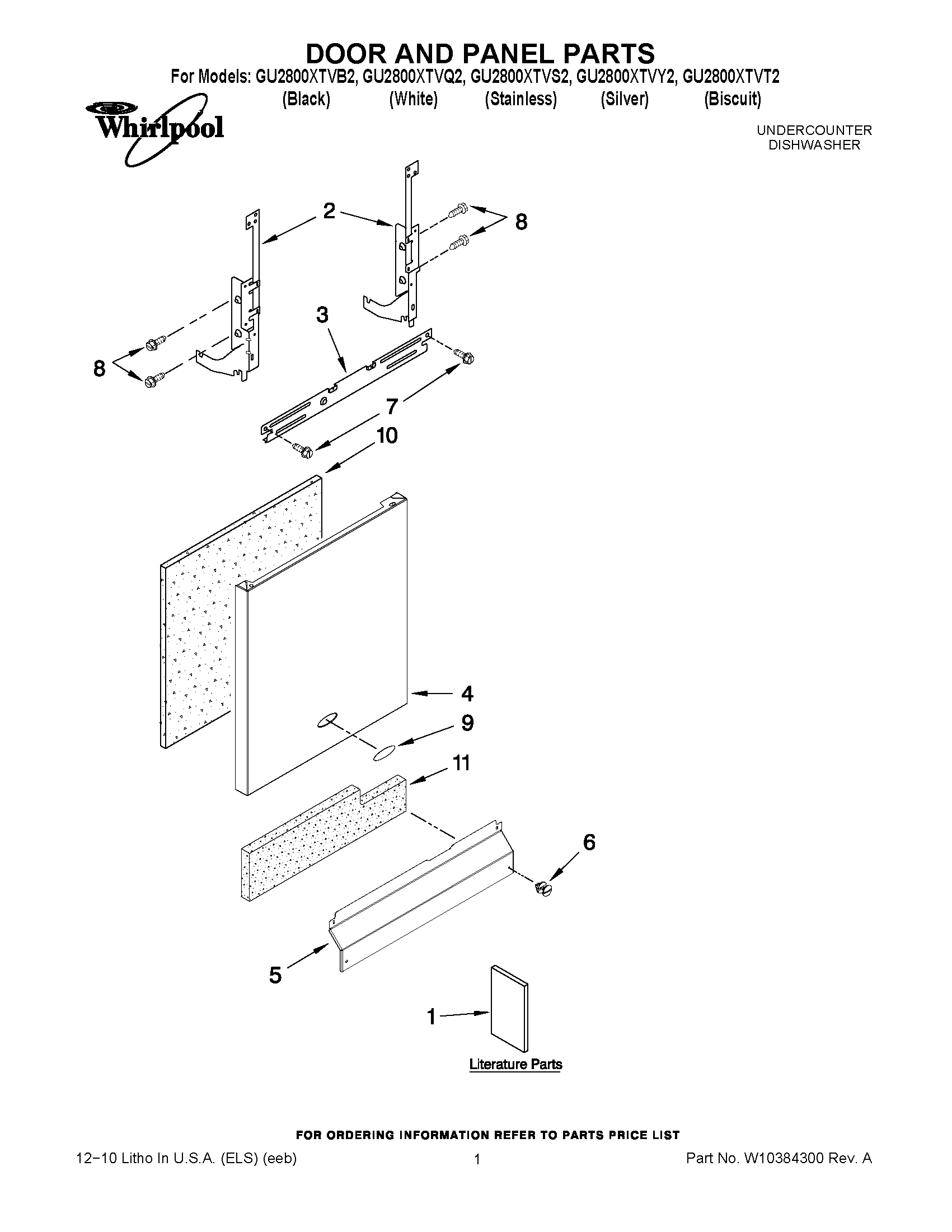 01 - DOOR AND PANEL PARTS