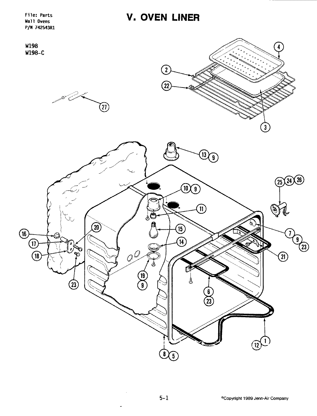07 - OVEN LINER (W198W)