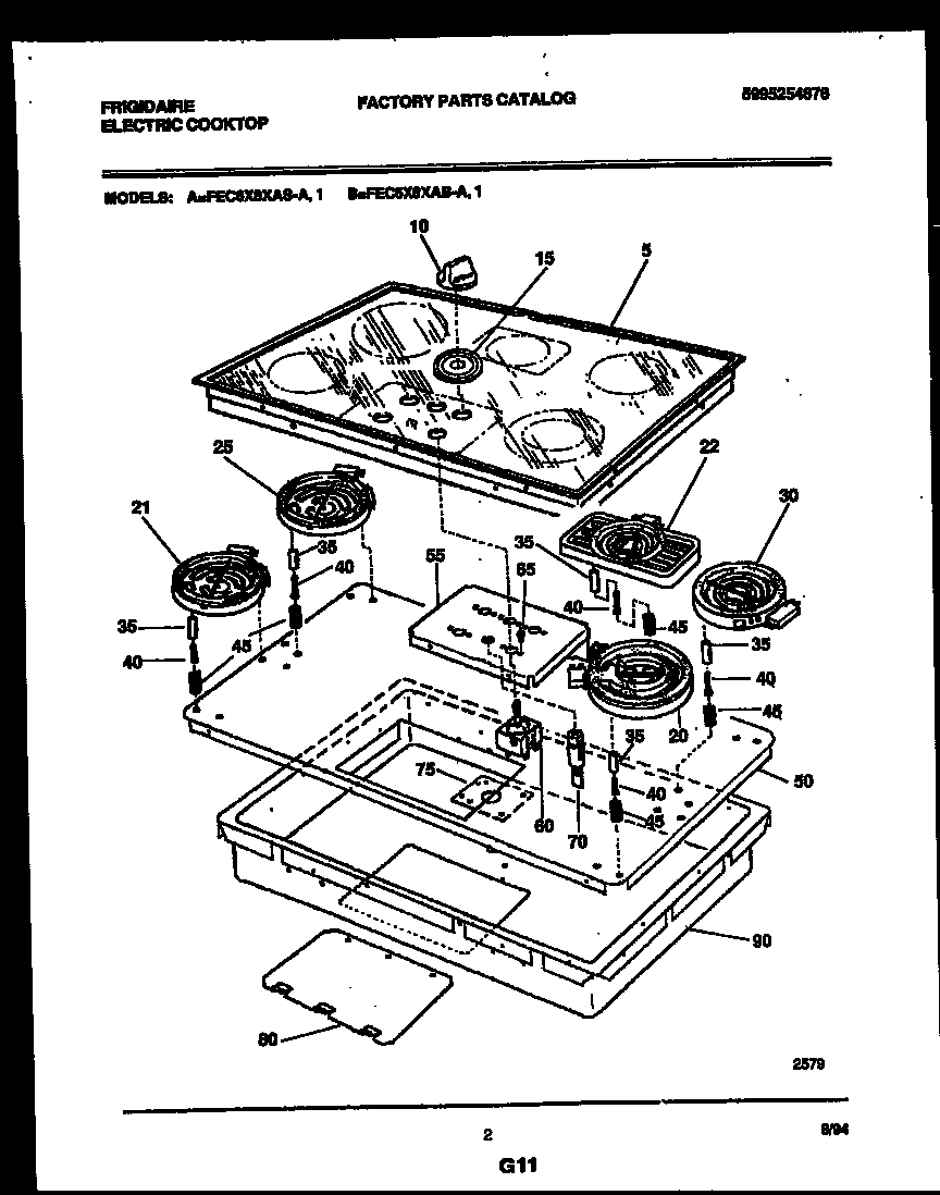 02 - COOKTOP PARTS