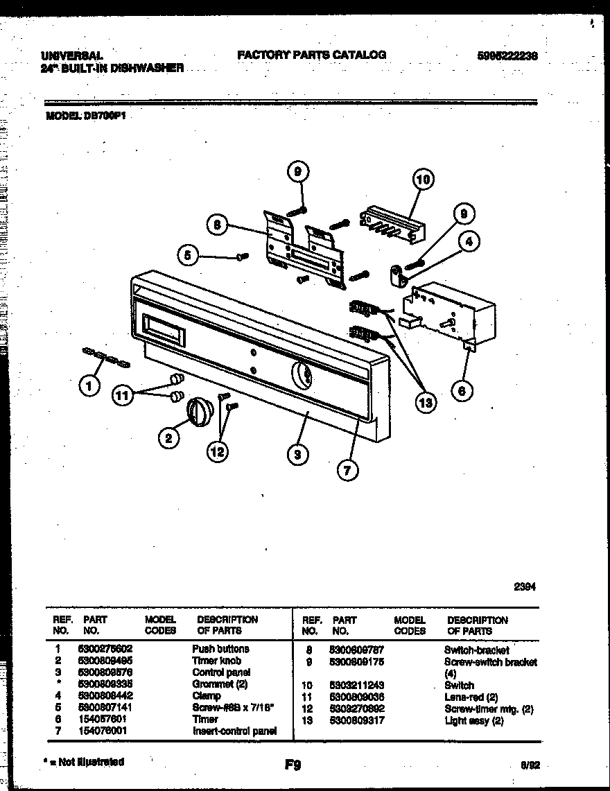 02 - CONSOLE AND CONTROL PARTS
