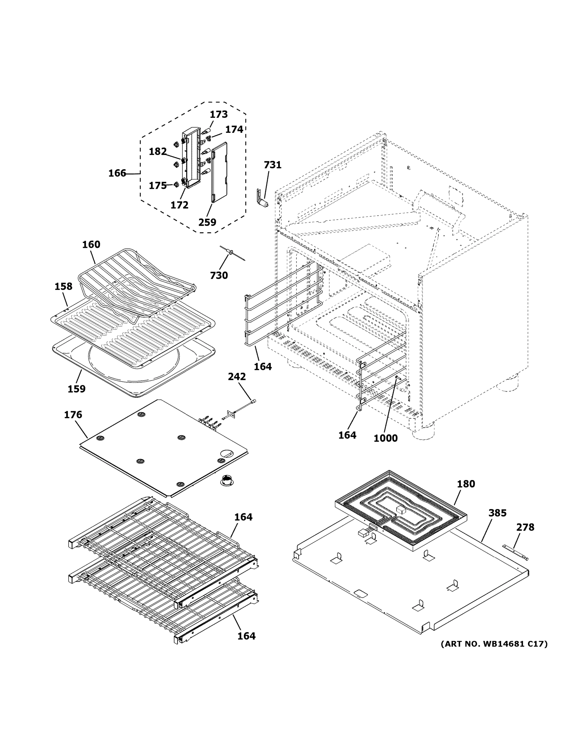 OVEN CAVITY PARTS