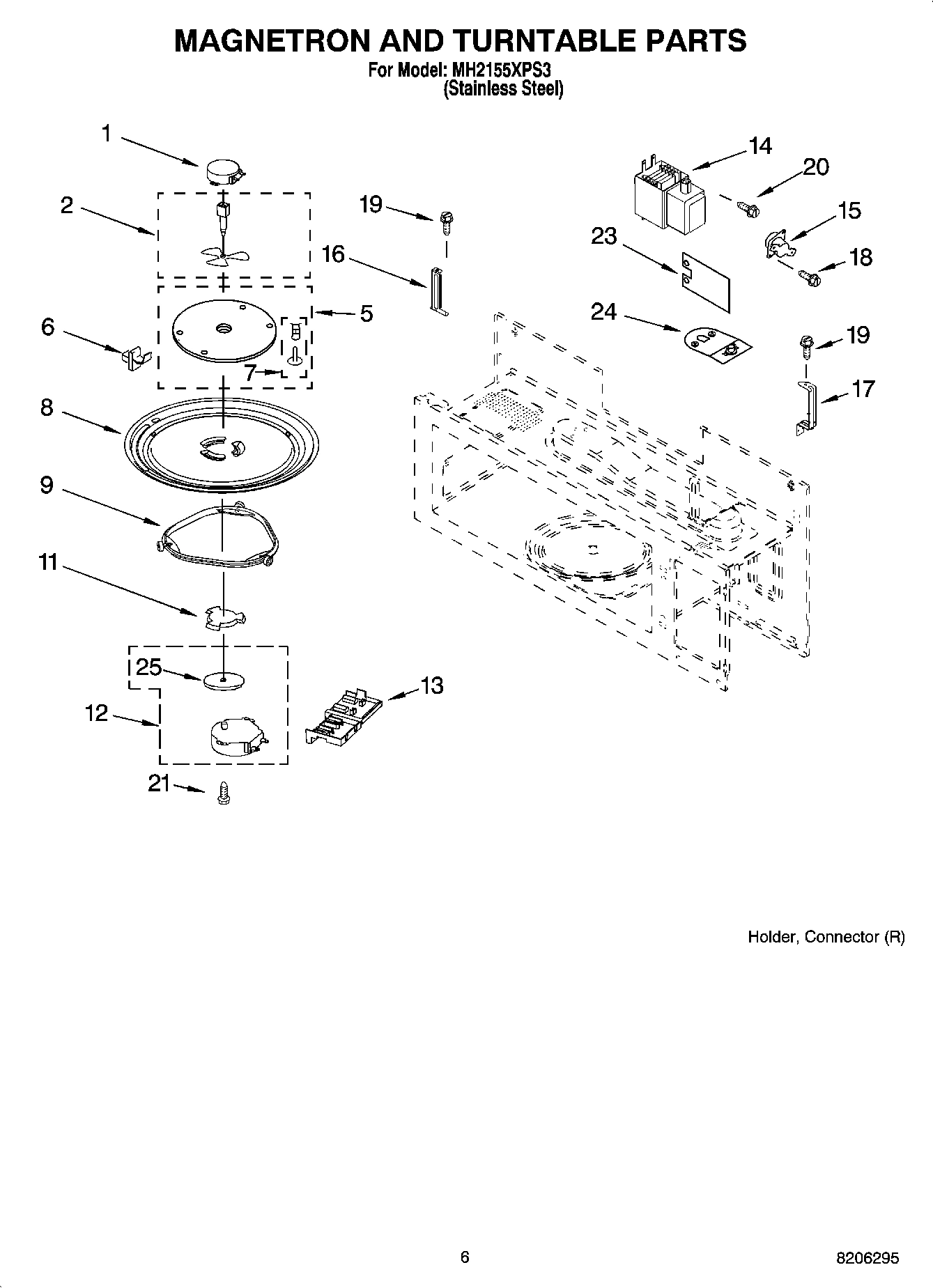 05 - MAGNETRON AND TURNTABLE PARTS