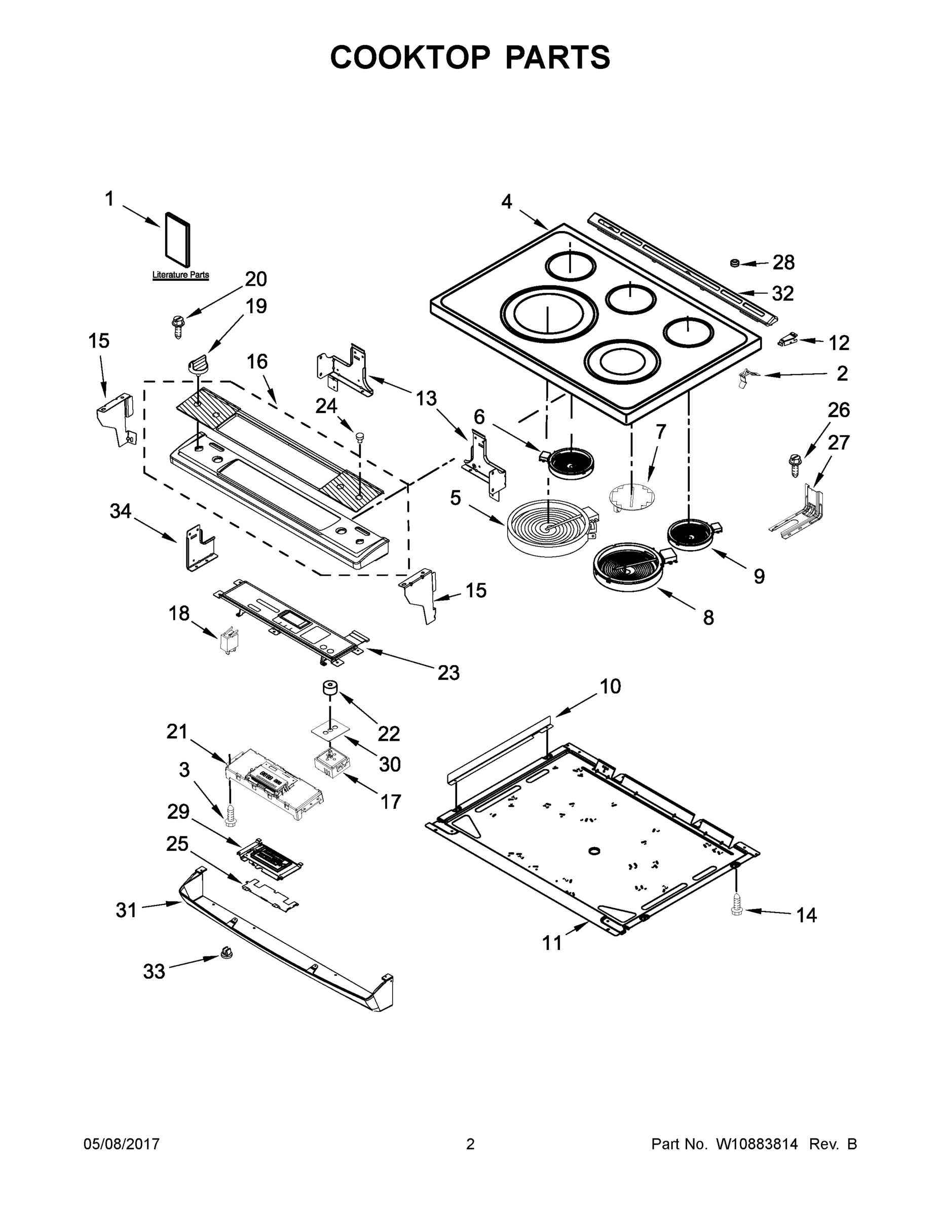 02 - COOKTOP PARTS