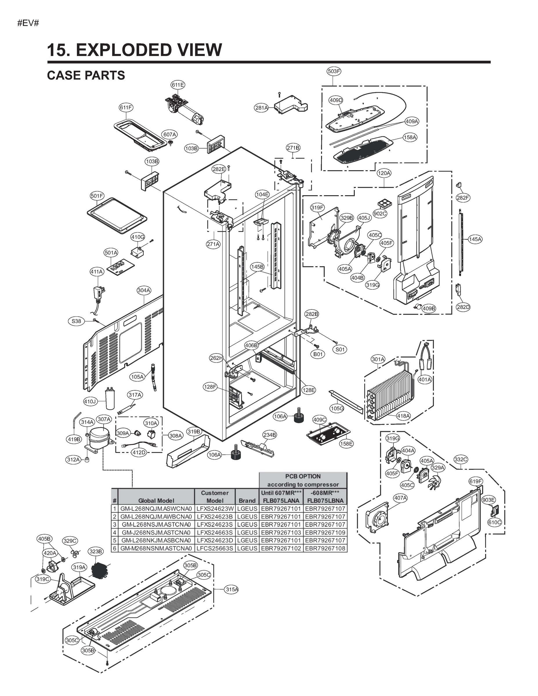 CASE PARTS