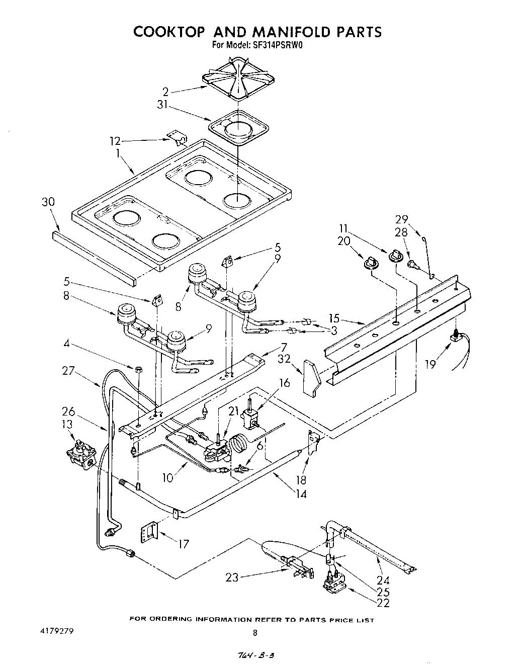 06 - COOKTOP AND MANIFOLD , LITERATURE AND OPTIONAL