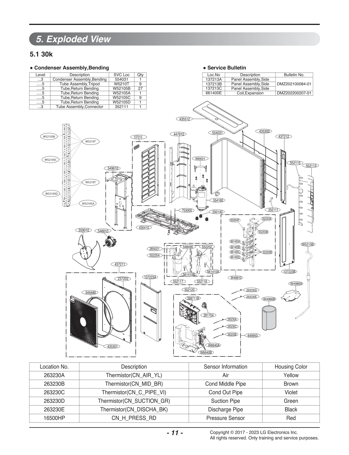 CONDENSER ASSEMBLY,BENDING