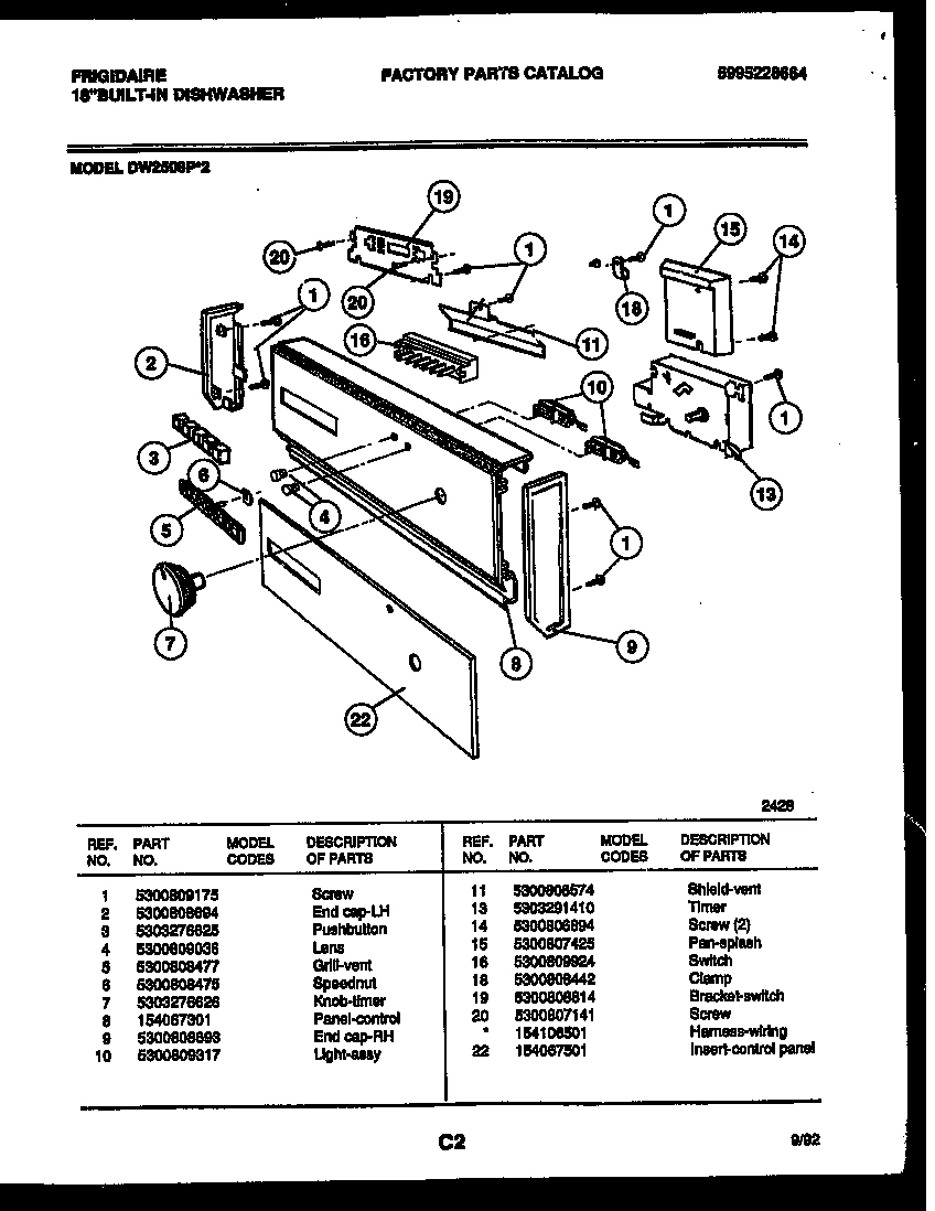 02 - CONSOLE AND CONTROL PARTS