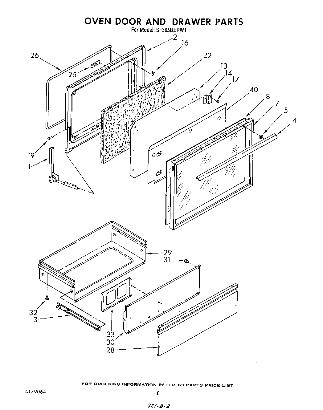 06 - OVEN DOOR AND DRAWER